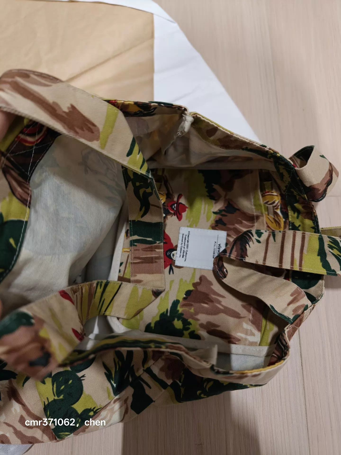 Visvim visvim 14 spot basic tote kapa beige West Cowboy F(34x41cm) Size ONE SIZE - 6 Thumbnail