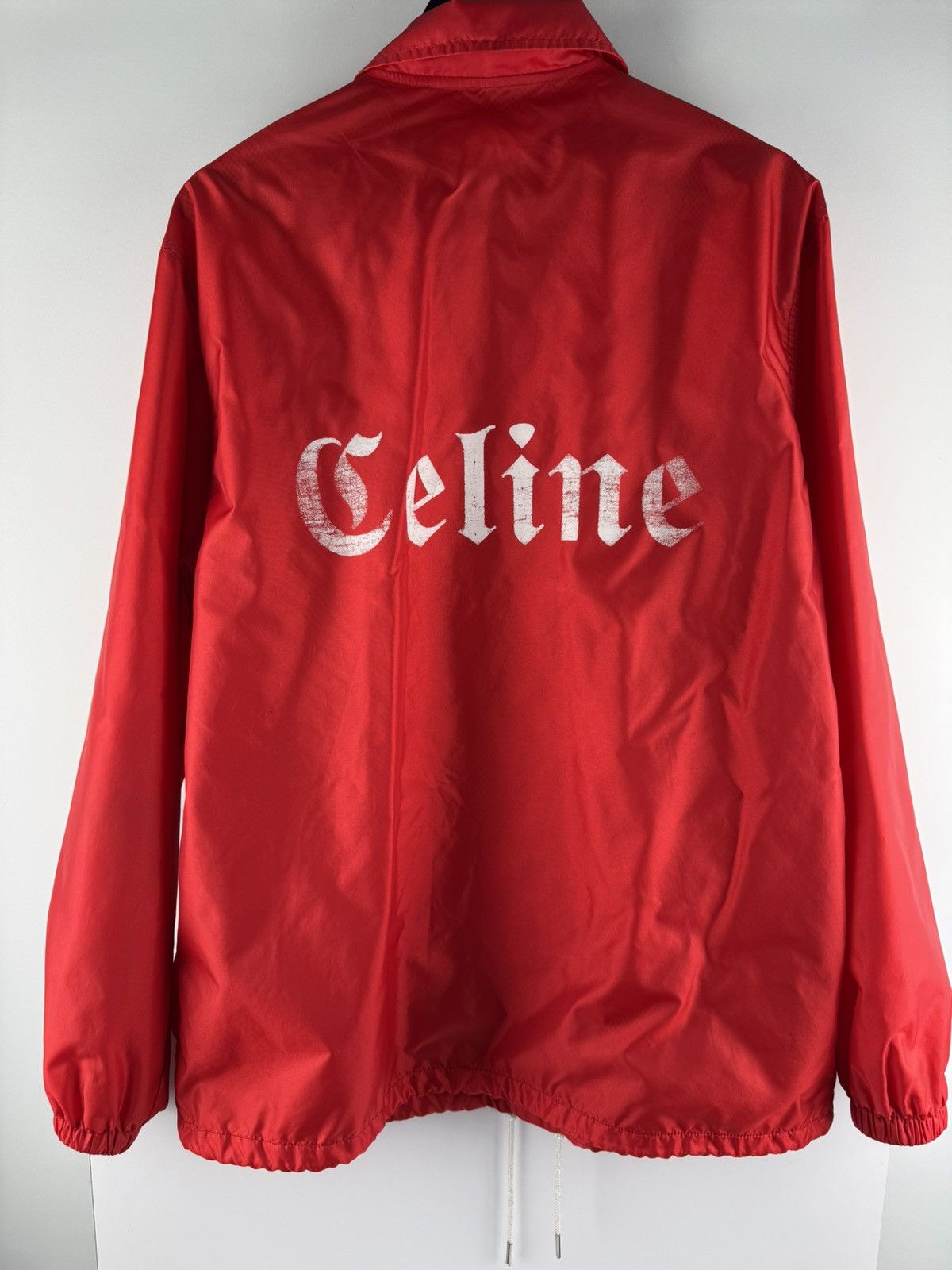 Celine Celine nylon button up windbreaker jacket Size US M / EU 48-50 / 2 - 2 Thumbnail