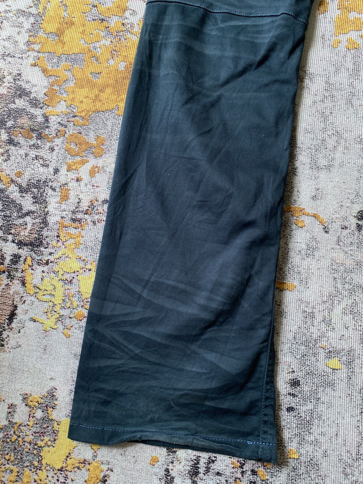 In The Attic In the Attic Claw Marks Design Dark Green Slim Flare Pant Size US 34 / EU 50 - 9 Thumbnail