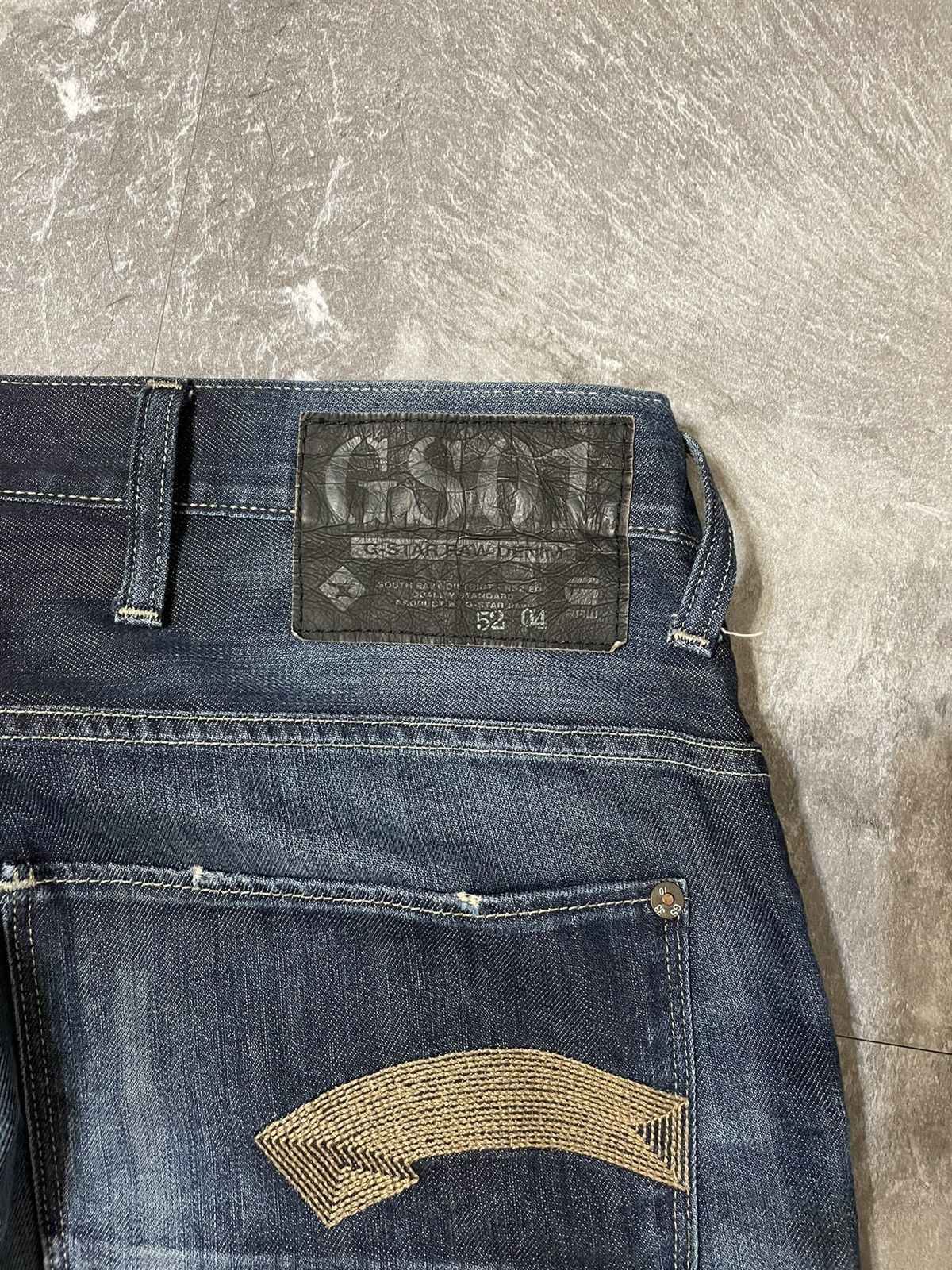 G-Star Vintage Y2K G Star Raw Big Logo Denim Pants Streetwear Y2k Size US 36 / EU 52 - 4 Thumbnail