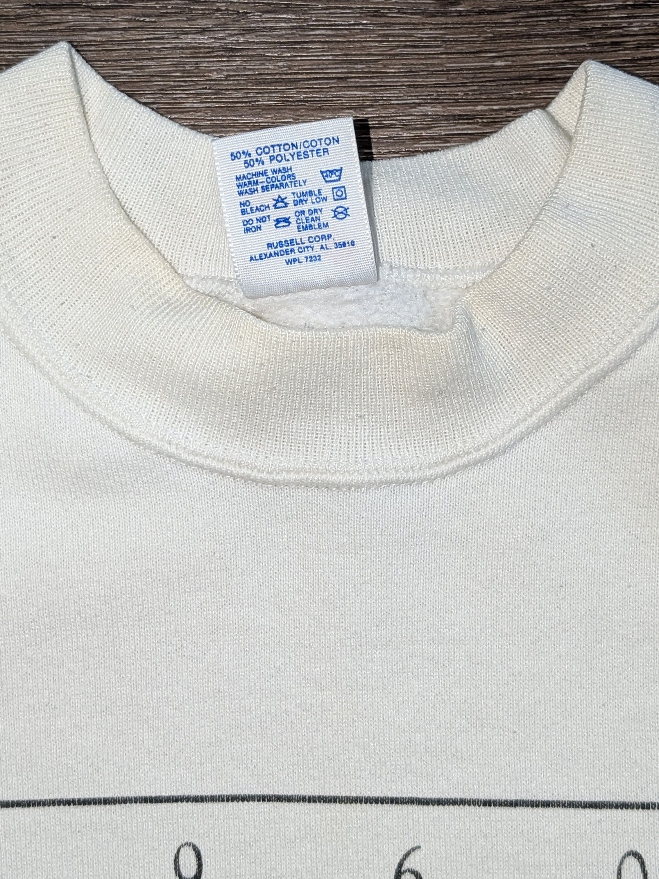 Jerzees Vintage Baxter Heart Valves 30 years crewneck sweatshirt - L Size US L / EU 52-54 / 3 - 5 Thumbnail