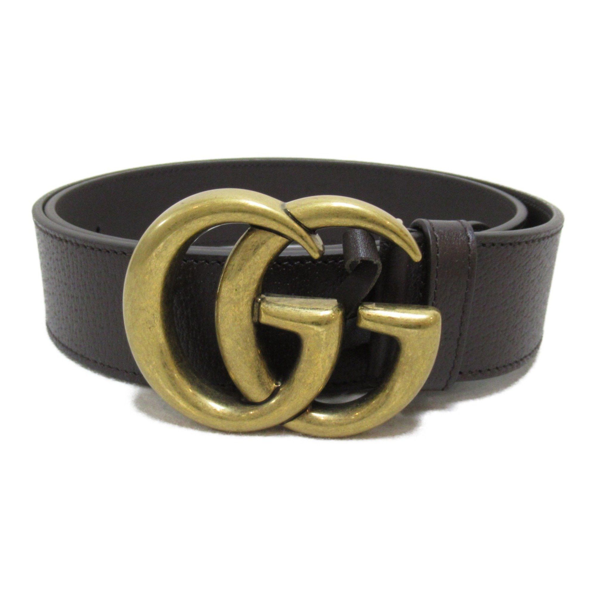 image of Gucci Belt Brown Leather 406831Dj20T214595, Women's