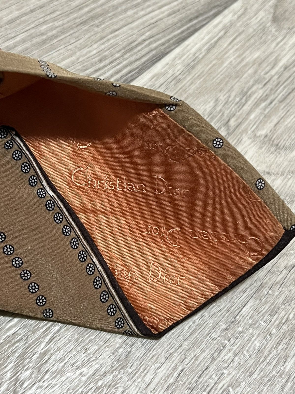Christian Dior Monsieur × Dior Christian Dior Monsieur silk vintage polka dot tie Size ONE SIZE - 5 Thumbnail