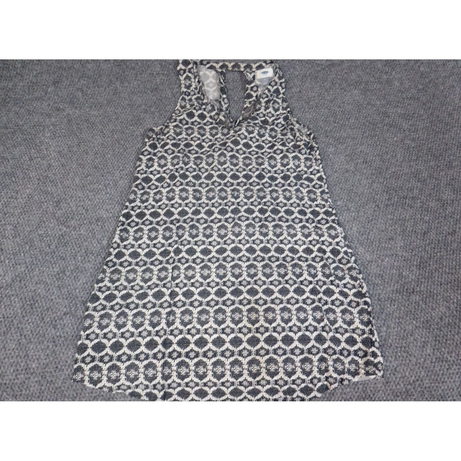 Old Navy Old Navy Blouse Tunic Women's Medium Gray Crew Neck Sleeveless Dolman Sleeve Casual Dog Theme Polyester Down Fabric Size M / US 6-8 / IT 42-44 - 5 Thumbnail