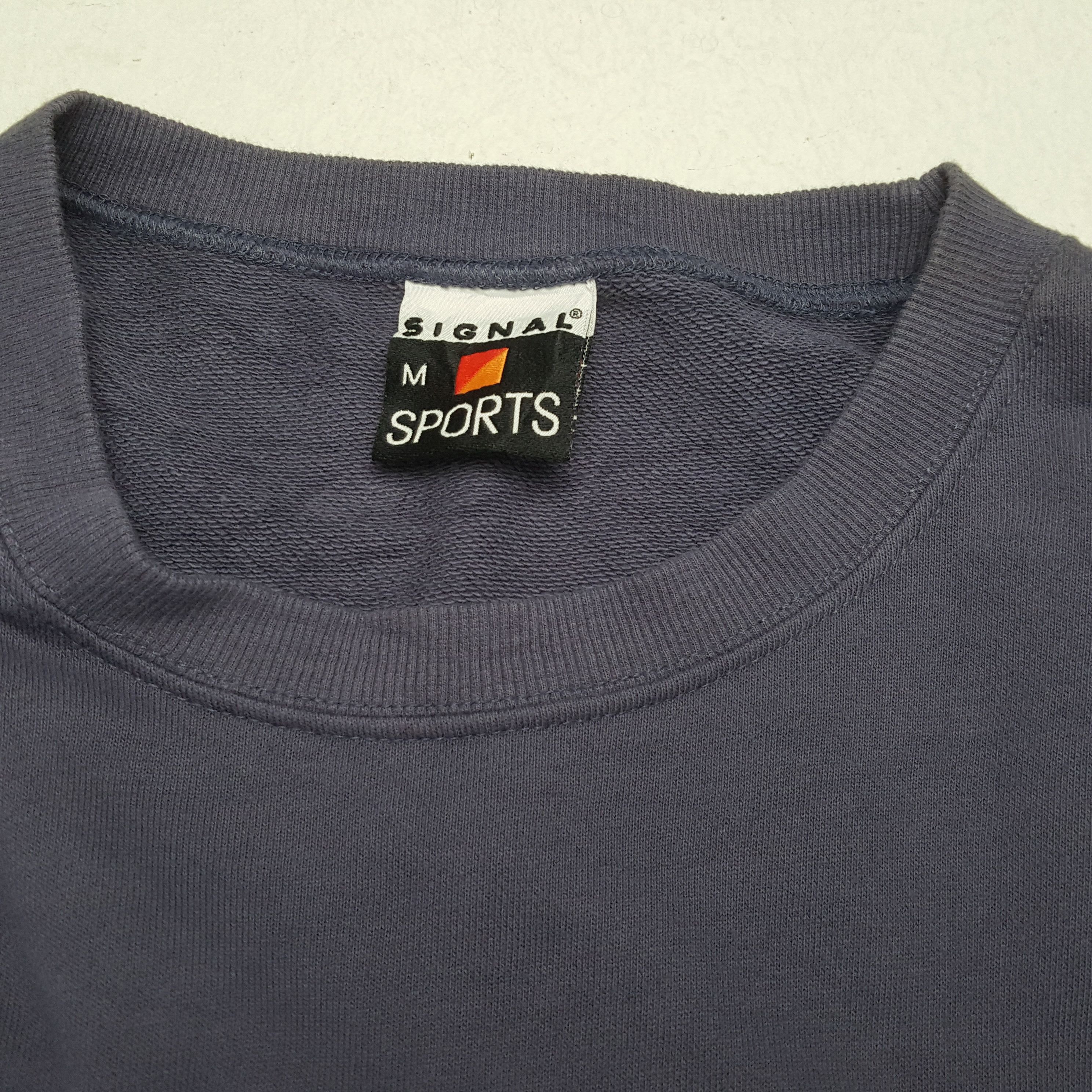 Signal Sport × Vintage MASSACHUSETTS SPORTWEAR Vintage Signal Sweatshirt Size US XL / EU 56 / 4 - 9 Thumbnail