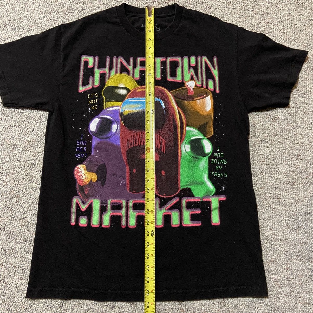 Market Chintatown Market Among Us Funny Meme Rap Tee Shirt Size US L / EU 52-54 / 3 - 4 Thumbnail
