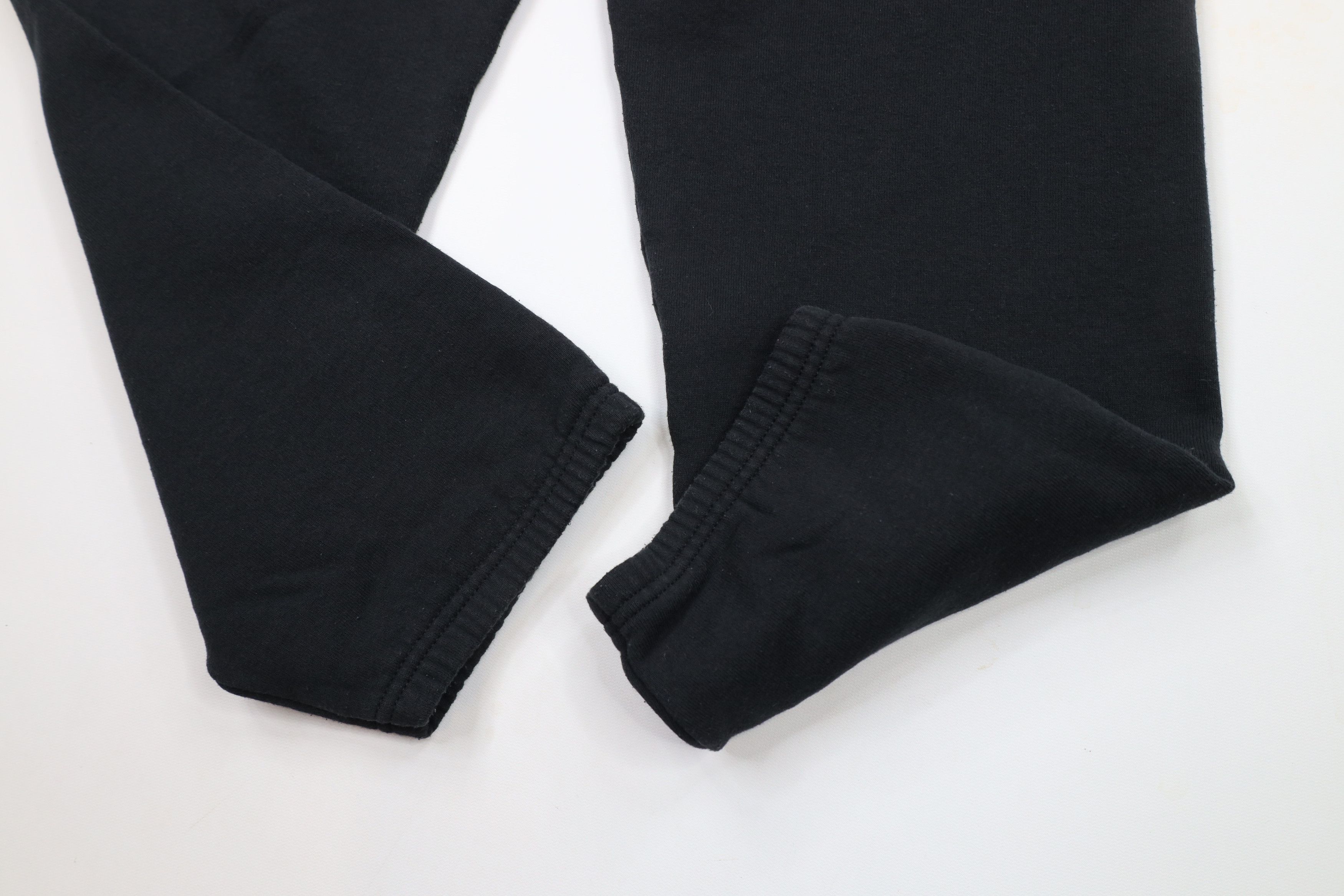 Vintage Vintage 90s Streetwear Heavyweight Sweatpants Black USA Size US 36 / EU 52 - 5 Thumbnail