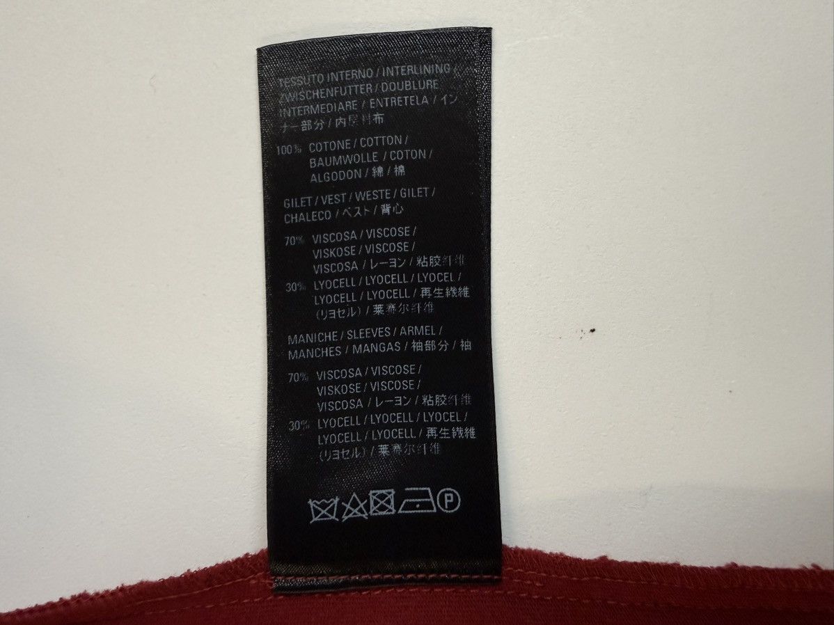 Balenciaga Balenciaga 2018 Layered Hybrid Shirt Plaid + Red Tee Size US M / EU 48-50 / 2 - 23 Thumbnail