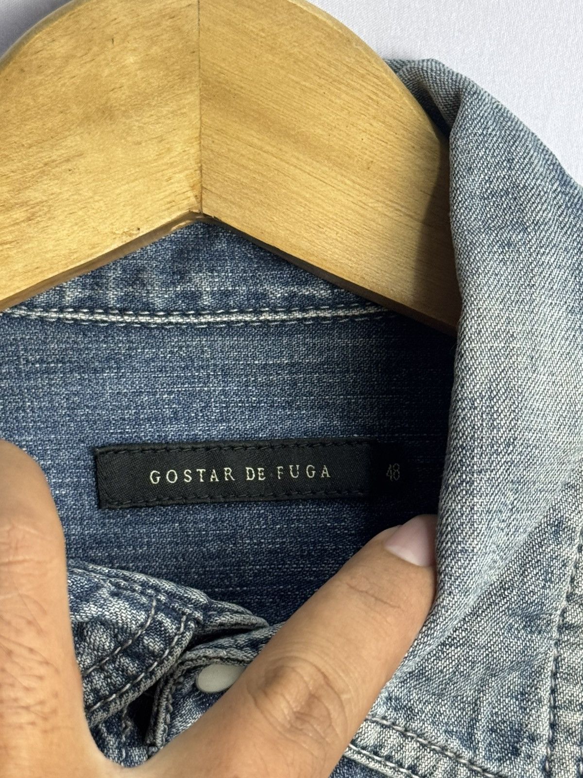 14th Addiction FUGA Denim Distressed Button Size US M / EU 48-50 / 2 - 7 Thumbnail