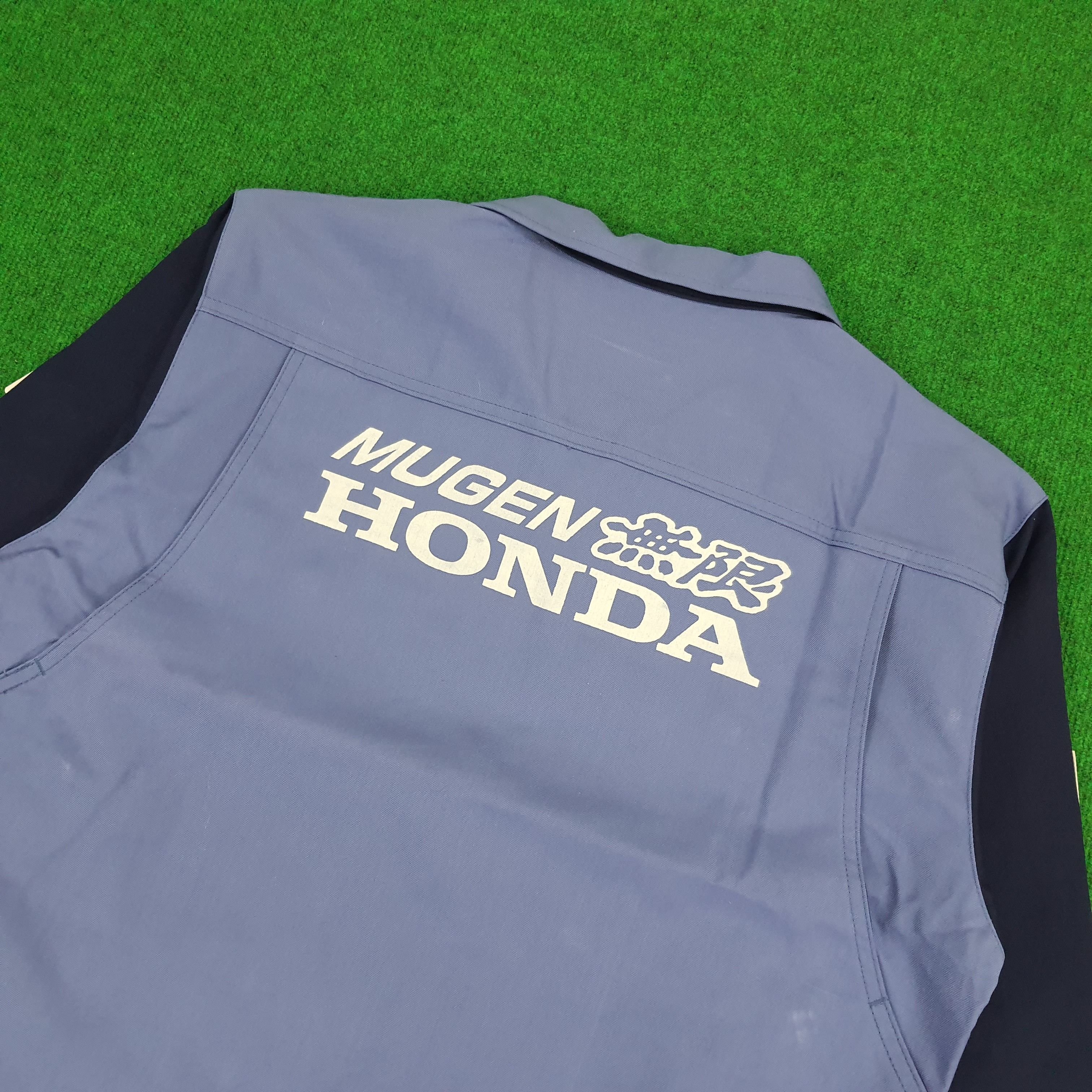 Japanese Brand × Vintage Vintage HONDA mugen Racing Team Workwear Jacket Size US M / EU 48-50 / 2 - 2 Thumbnail