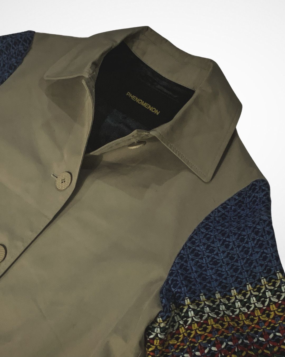 PHENOMENON S/S 14 Phenomenon Hybrid Knitted Trench Coat Jacket Size US S / EU 44-46 / 1 - 5 Thumbnail