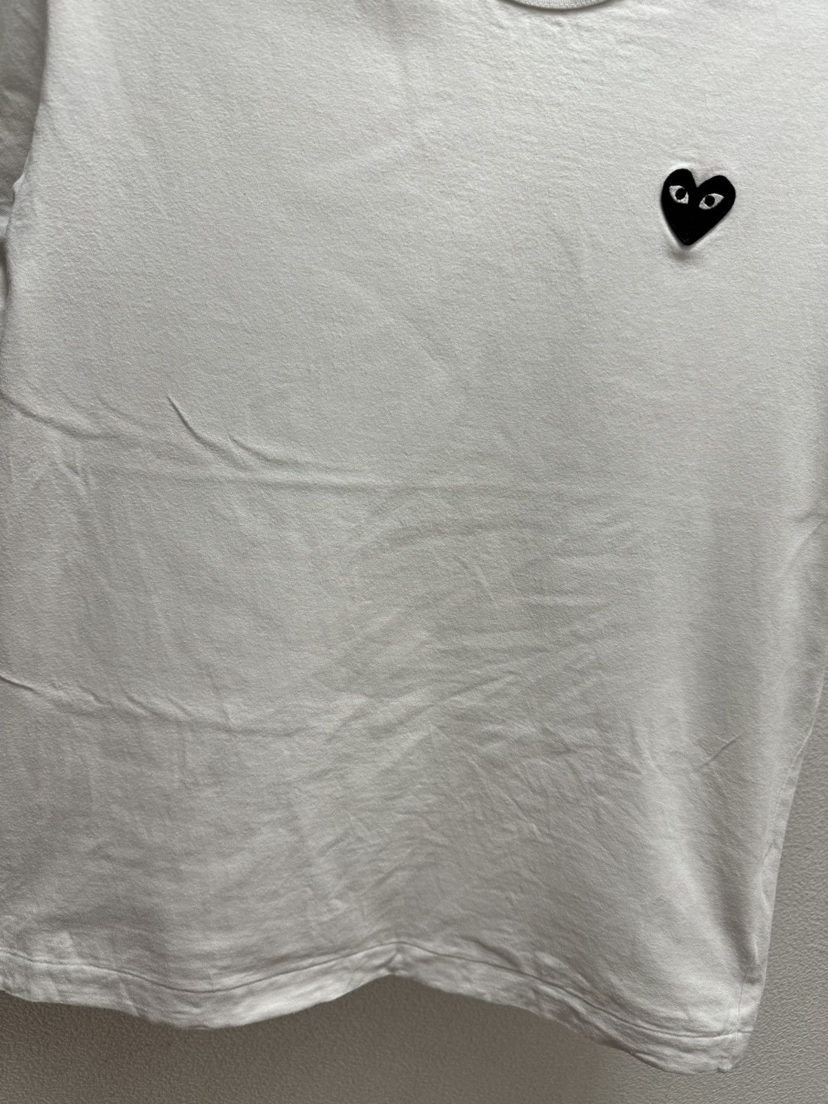 Comme des Garcons Comme Des Garçons Play white t-shirt Xl sz Size US XL / EU 56 / 4 - 5 Thumbnail