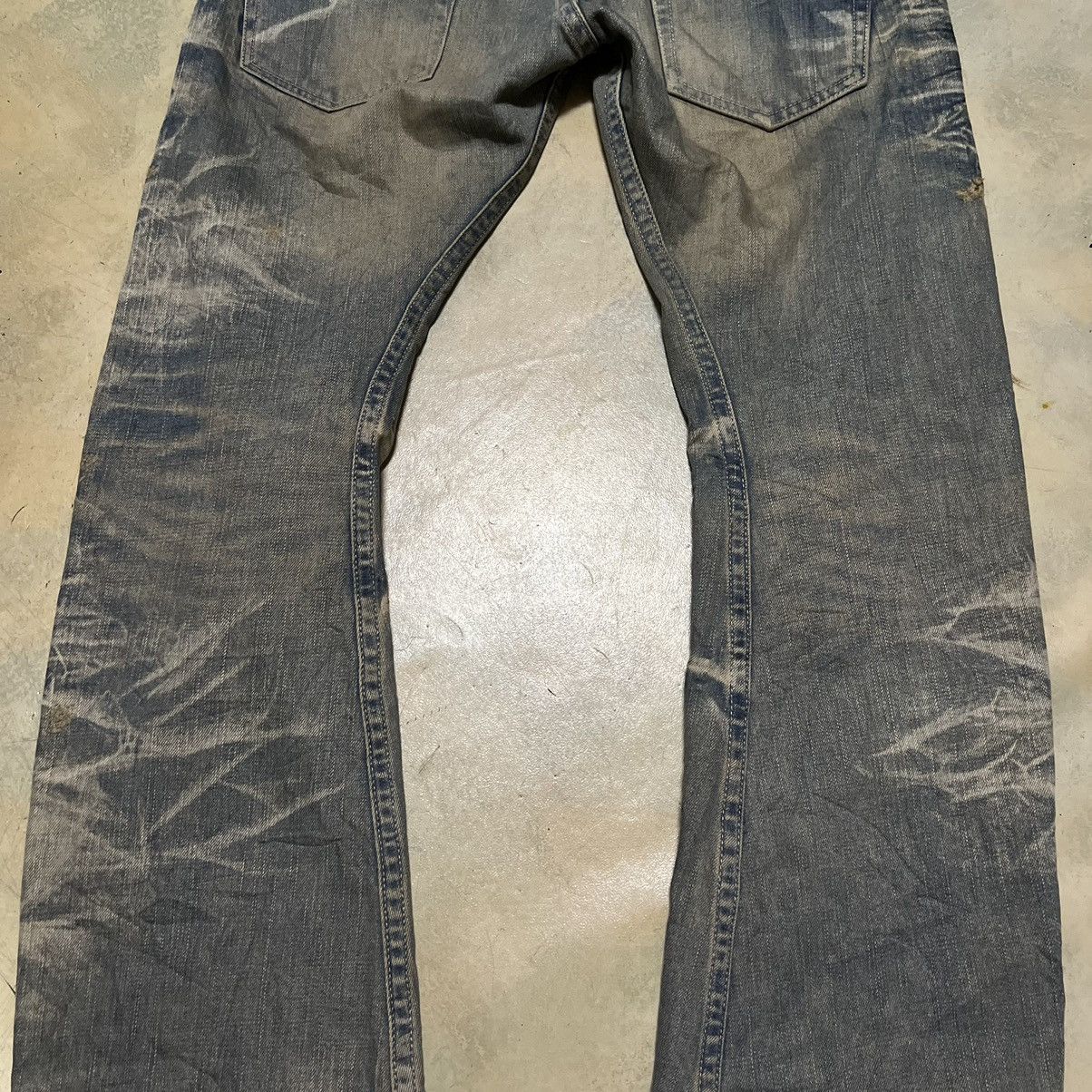 Japanese Brand Rattle Trap Japanese Brand Distressed Style Denim Jeans Size US 33 - 19 Thumbnail