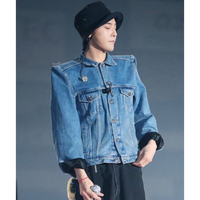 Balenciaga Balenciaga 2017 Padded Shoulder Denim Jacket Size US M / EU 48-50 / 2 - 13 Thumbnail