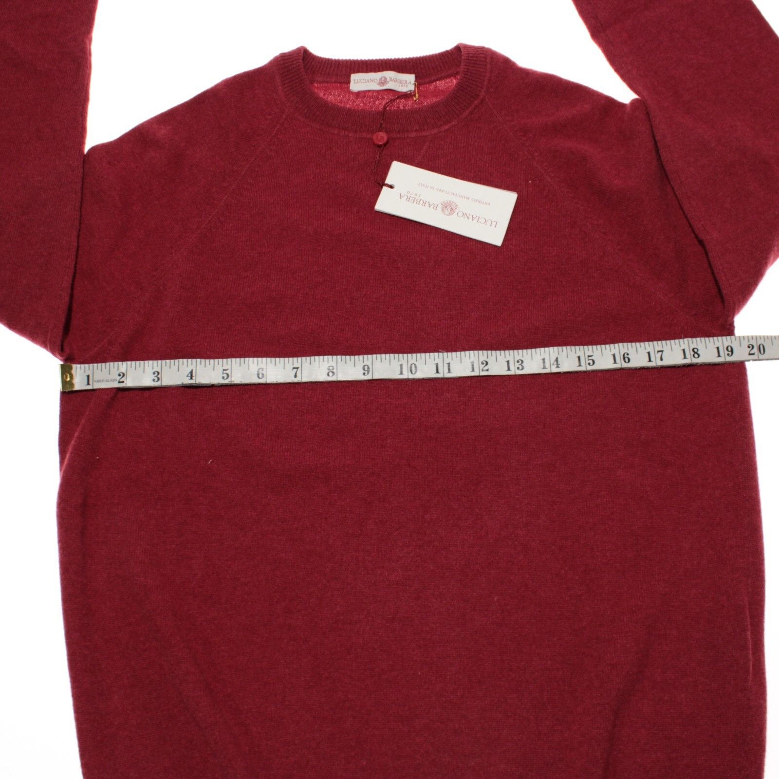 Luciano Barbera Luciano Barbera Sweater Size US M in Red Size US M / EU 48-50 / 2 - 5 Thumbnail