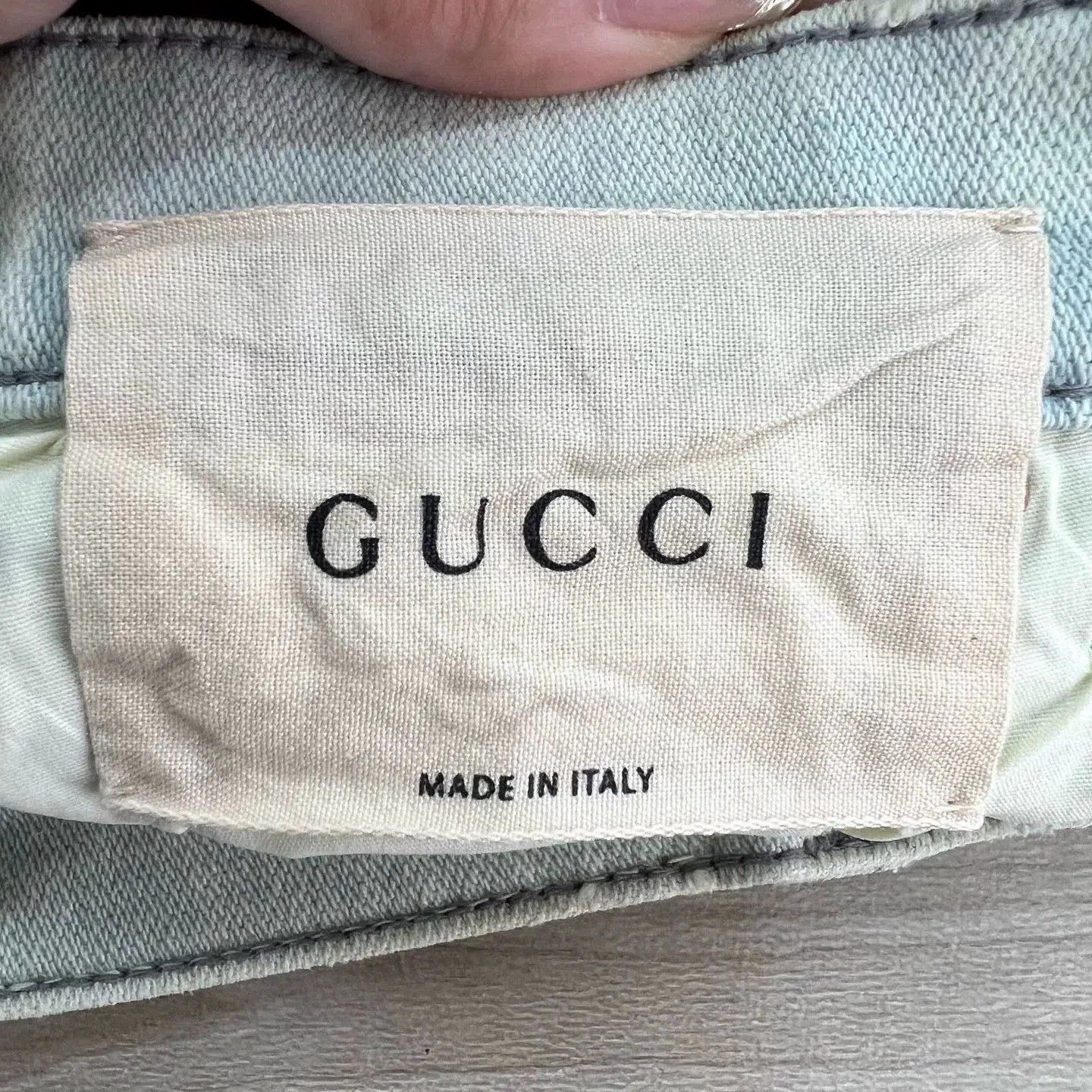 Gucci Gucci Heavy Embroidered Floral Jeans. Size 27" / US 4 / IT 40 - 4 Thumbnail