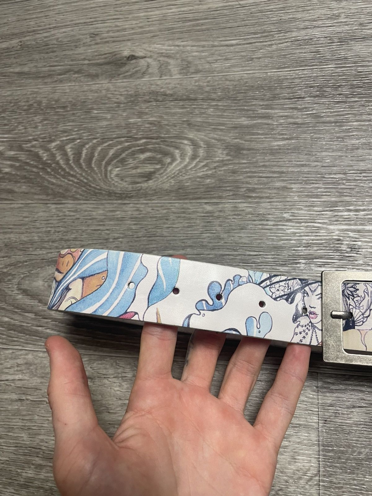 Other Scott Japanese Style Print Y2K Belt Size ONE SIZE - 6 Thumbnail