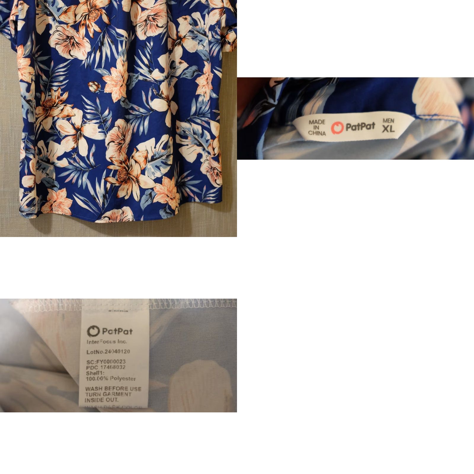 Vintage EUC PatPat Hawaiian Caribbean Tropical Shirt Short Sleeve Mens XL #A19-4 Size US XL / EU 56 / 4 - 8 Thumbnail