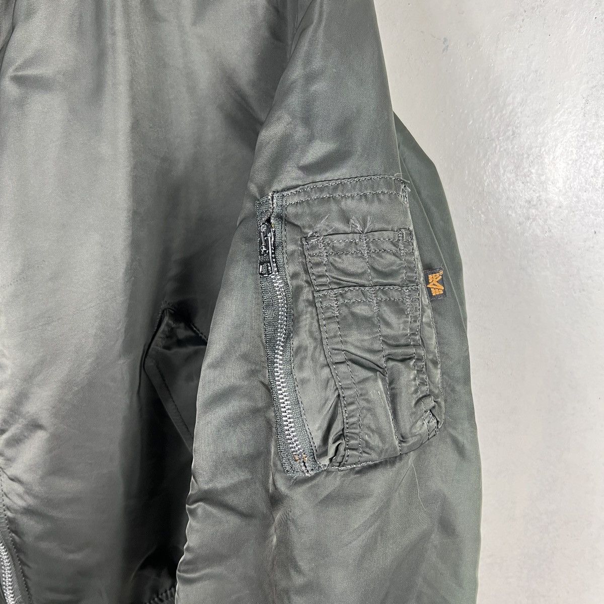 Alpha Industries 🔥 VINTAGE RIOT ALPHA MA 1 REVERSIBLE BOMBER JACKET Size US L / EU 52-54 / 3 - 12 Thumbnail