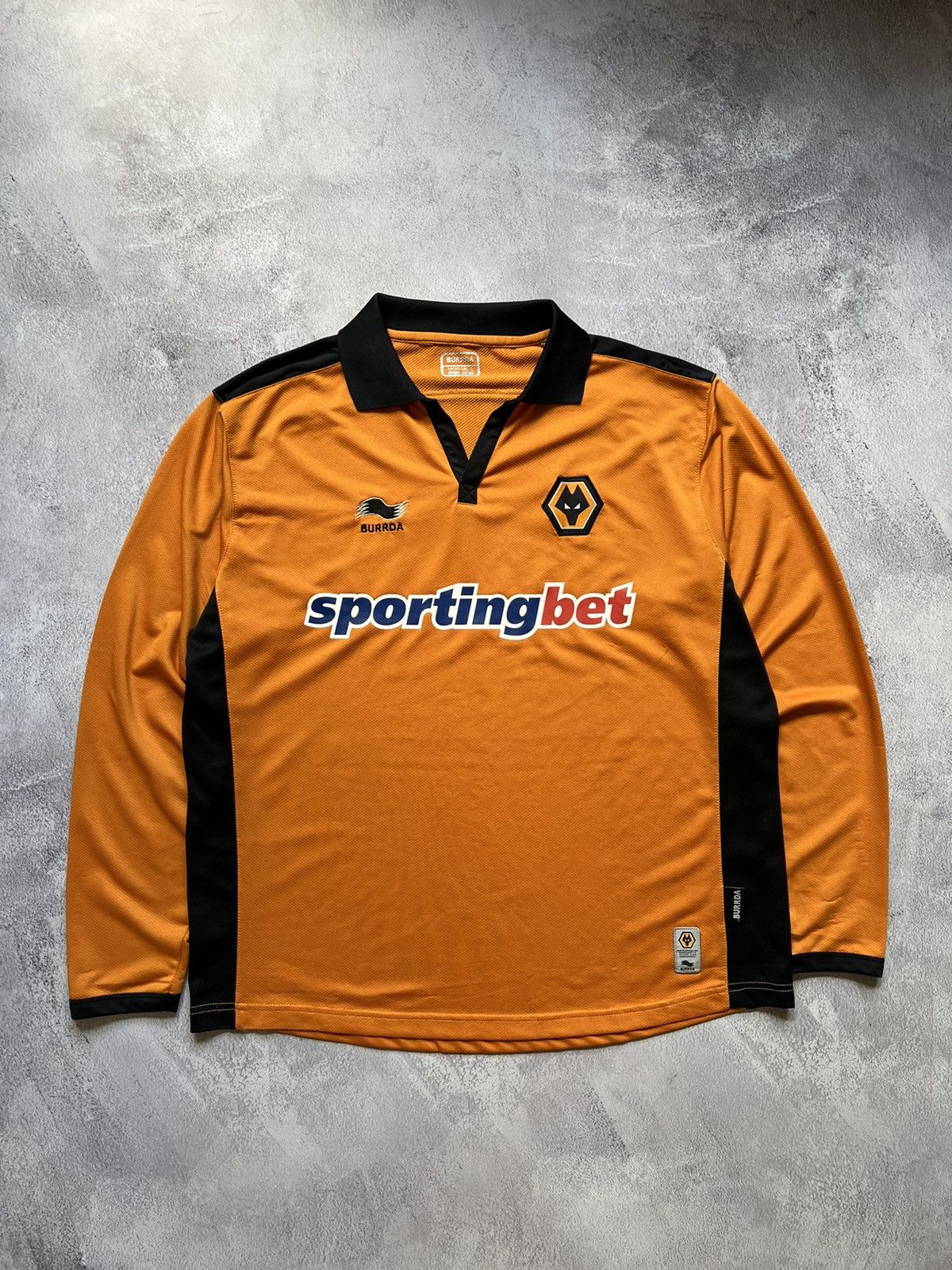 Wolverhampton Wanderers Home Burrda 10/11 Football Jersey