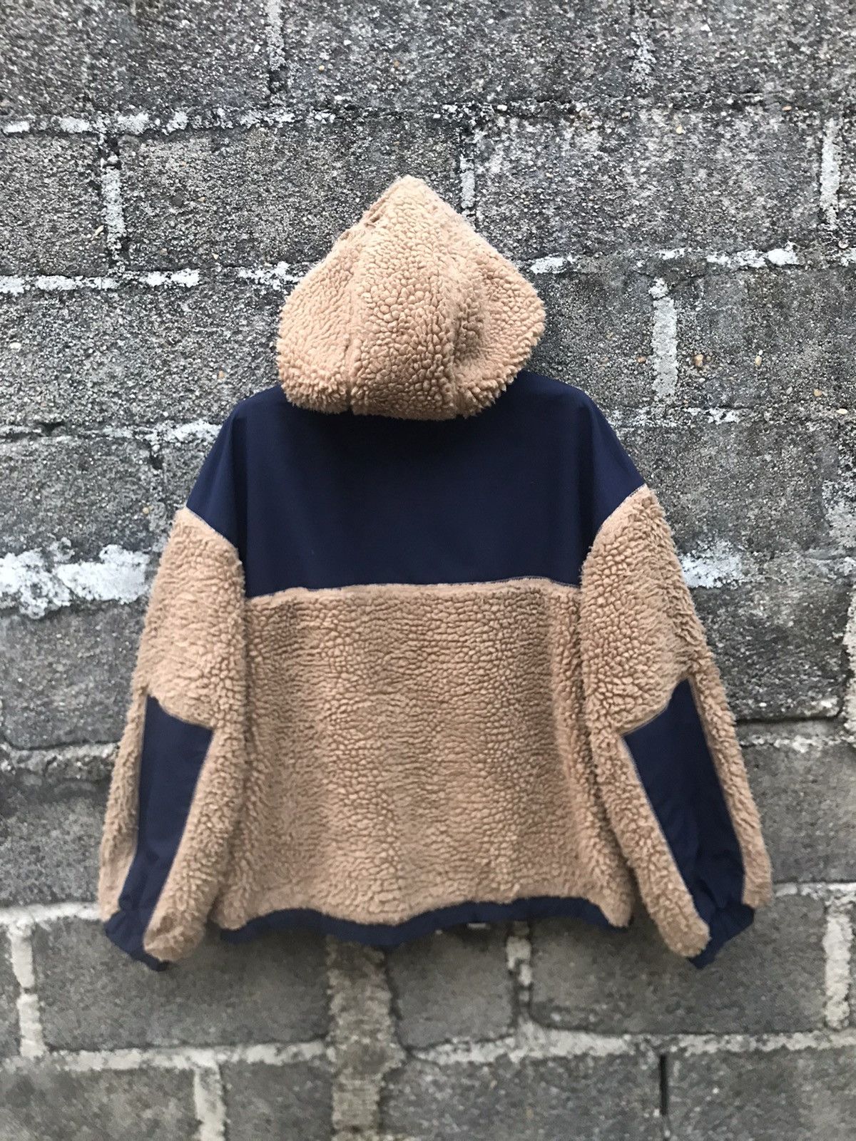 Japanese Brand 🌟Standart Progress Pageboy Hooded Two Tone Fleece Jacket Size US M / EU 48-50 / 2 - 13 Thumbnail