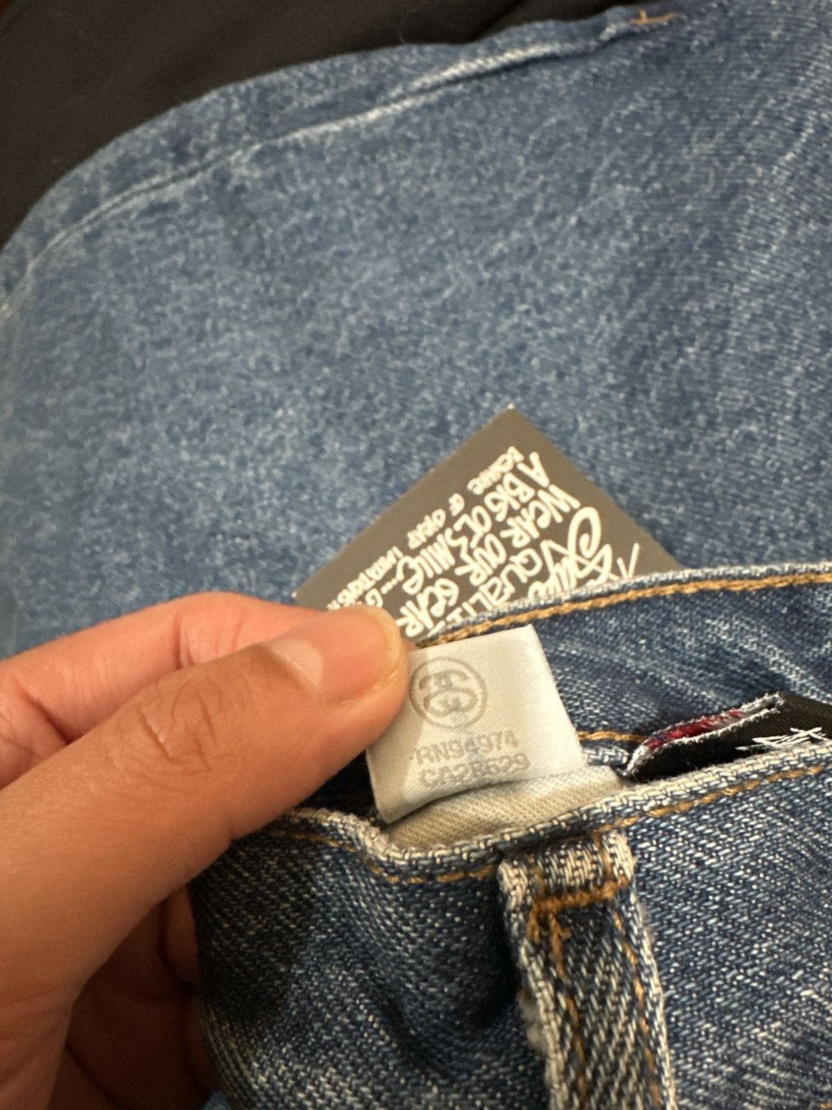 Stussy Stussy Medium Wash Slim Ol' Jean Size US 34 / EU 50 - 8 Thumbnail