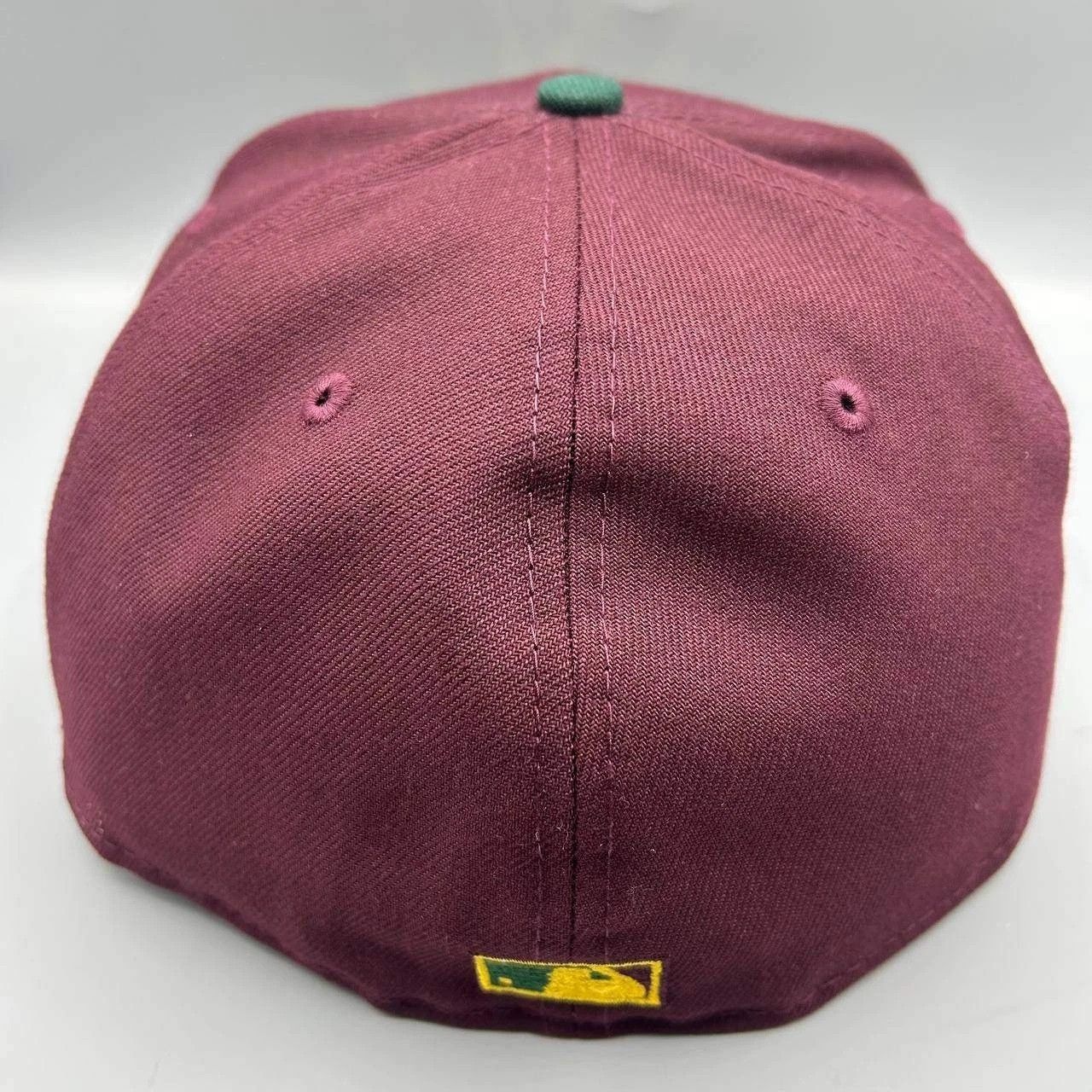 New Era Milwaukee Brewers Hat Men 7 7/8 Red Green MLB Fitted Cap New Size ONE SIZE - 8 Thumbnail