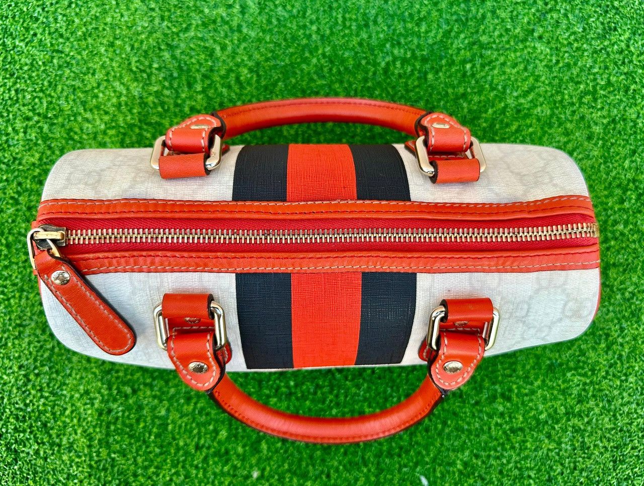 Gucci Authentic Gucci GG Supreme Mini Joy Boston Bag Size ONE SIZE - 5 Thumbnail