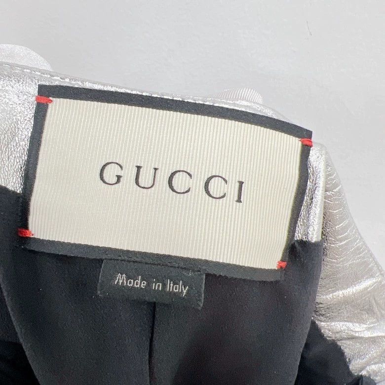 Gucci Gucci Silver pleated skirt 2504-Nextarrow Size 24" / US 00 / IT 34 - 7 Thumbnail