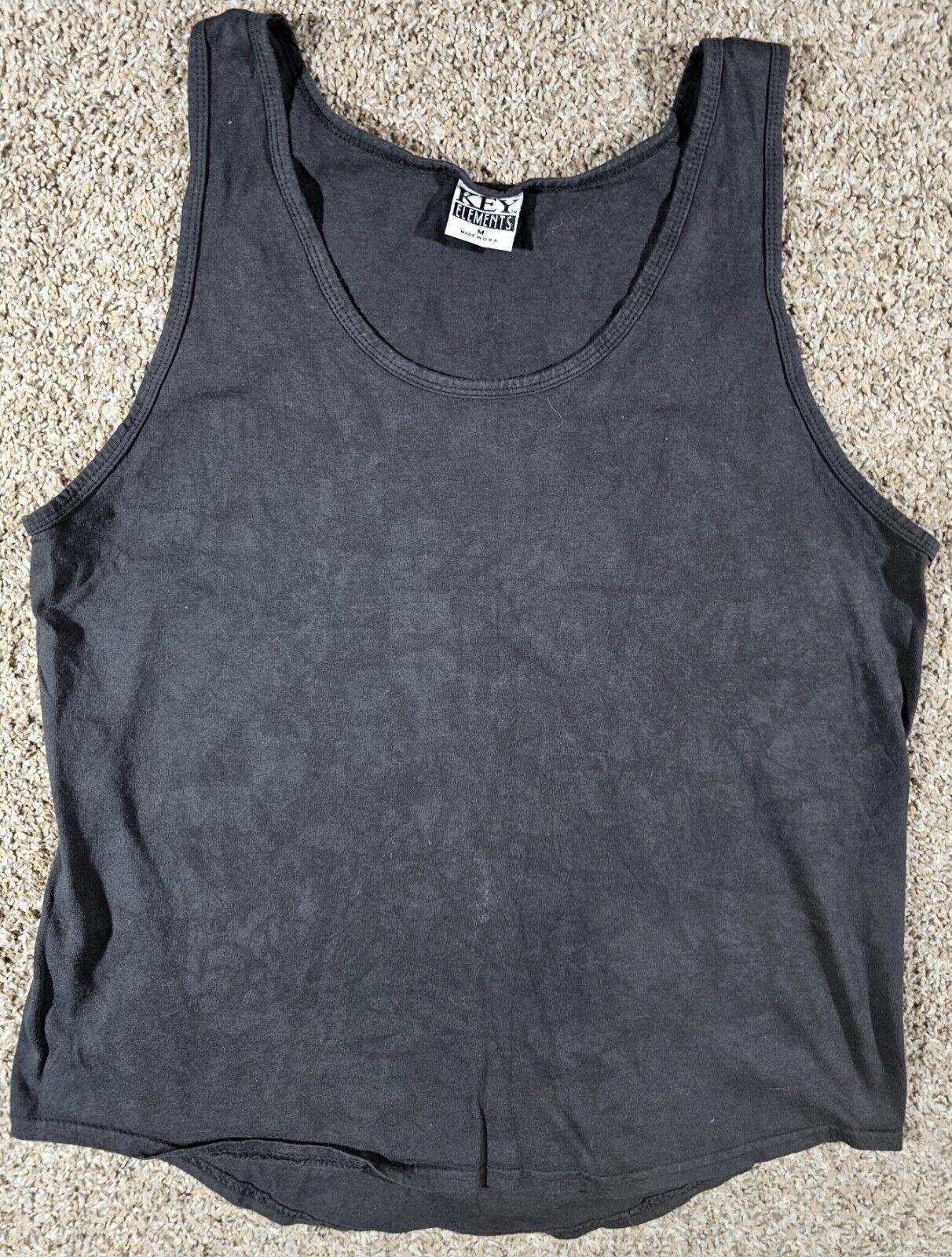 Other Key Elements made in USA black tank top Medium Size US M / EU 48-50 / 2 - 1 Thumbnail