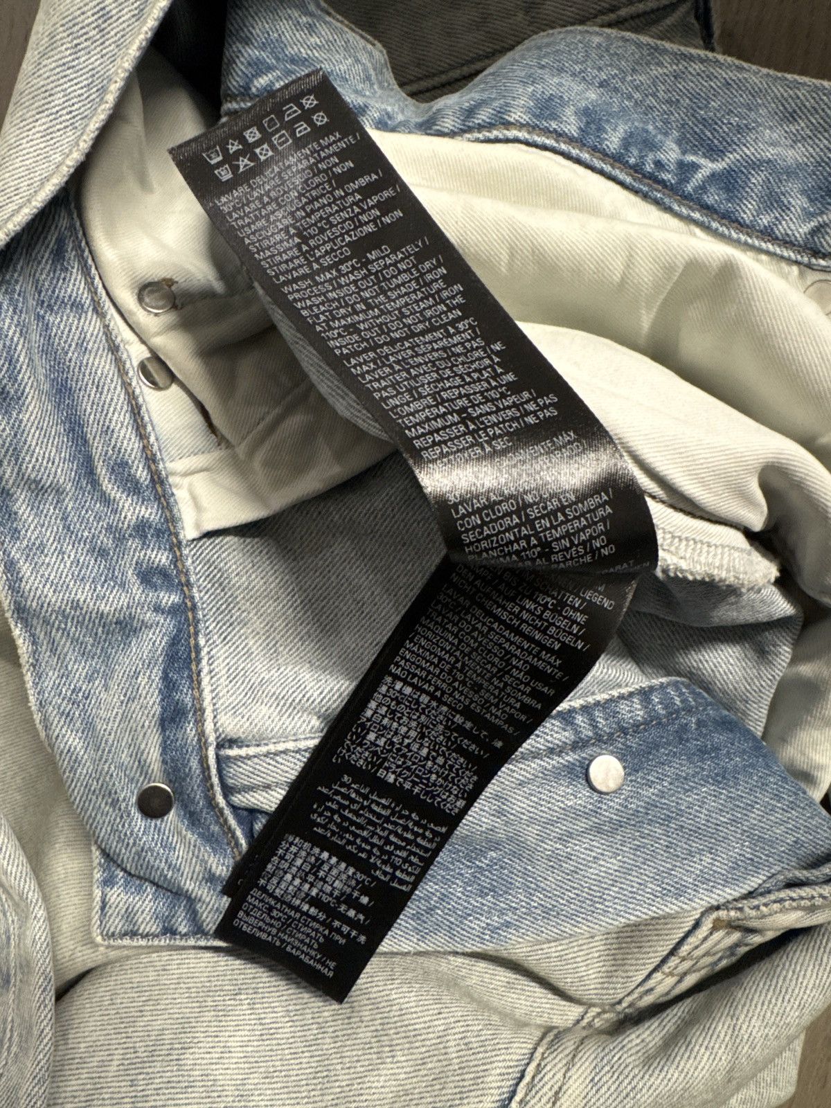 Balenciaga Balenciaga Sticker Baggy Jeans Size US 32 / EU 48 - 7 Thumbnail
