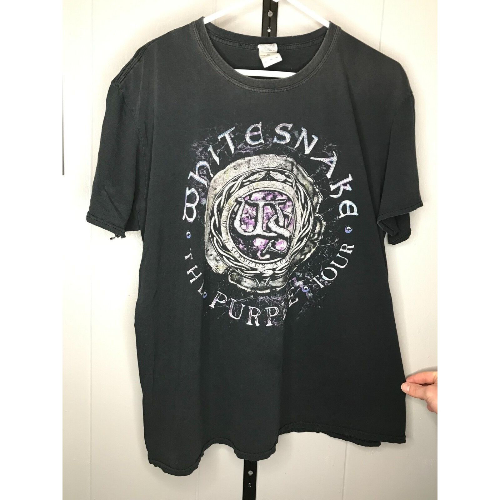 Other Whitesnake 2015 The Purple Tour Coverdale Concert Black T Sh Size US XL / EU 56 / 4 - 1 Thumbnail