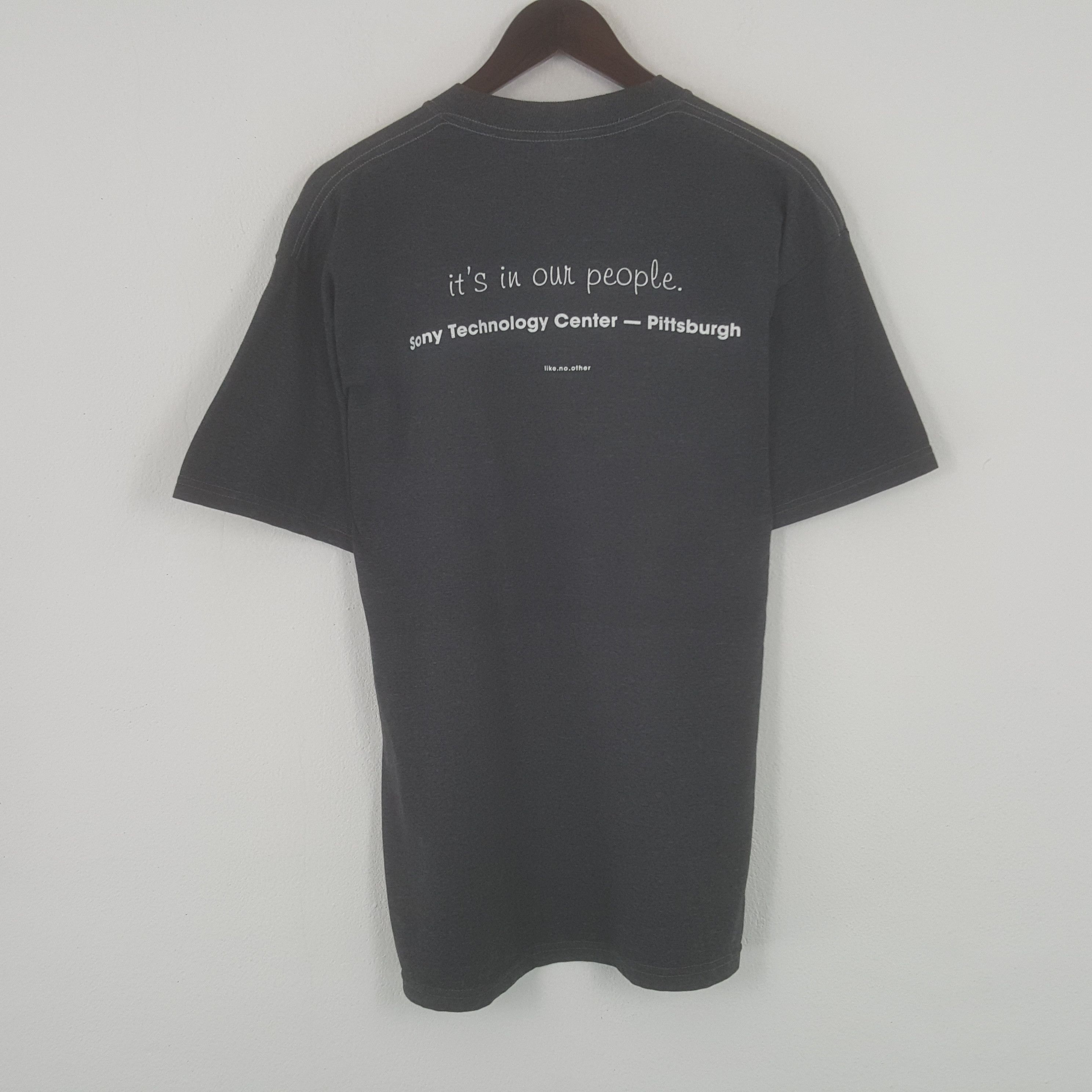 Sony × Vintage Vintage Sony Tshirt Size US L / EU 52-54 / 3 - 3 Thumbnail