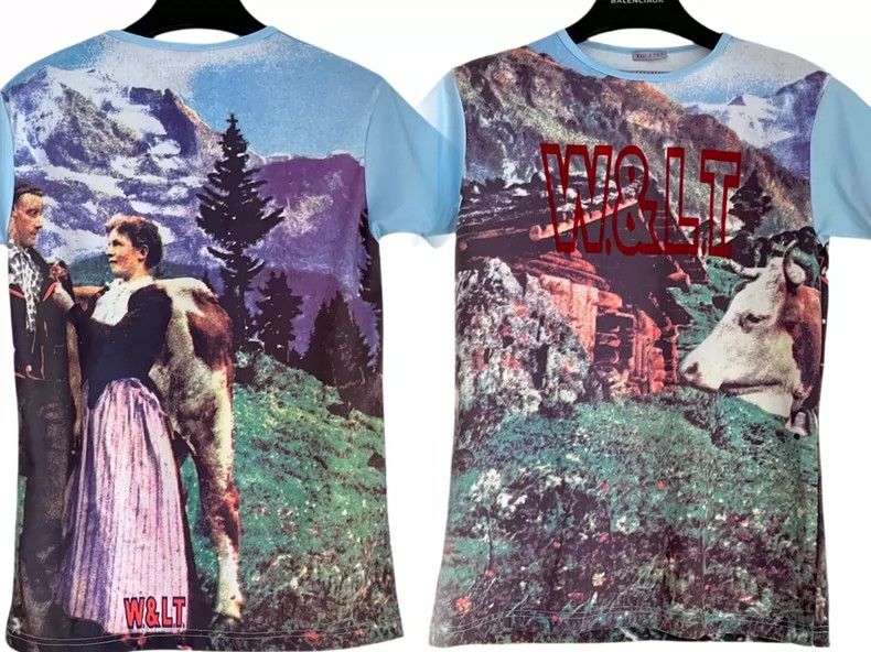 Walter Van Beirendonck Walter Van Beirendonck Printed rare T-shirt short sleeves Size US S / EU 44-46 / 1 - 1 Thumbnail