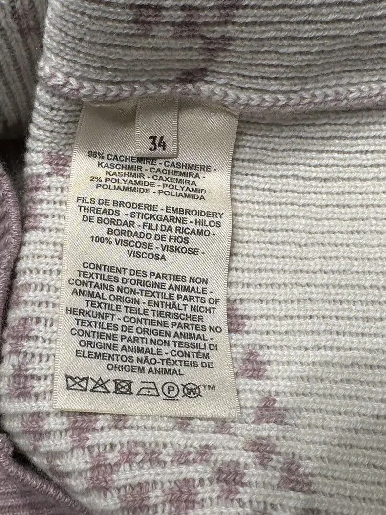 Hermes Hermes Pink cardigan, rose color, 98% cashmere Size XXS / US 00 / IT 34 - 5 Thumbnail
