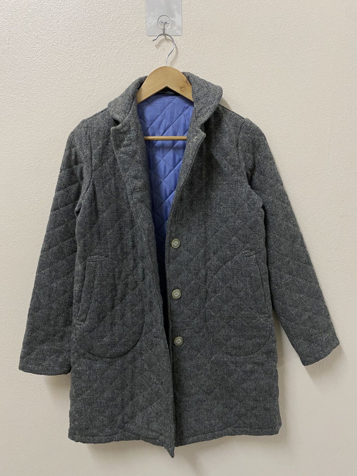 Traditional Weatherwear Traditional Weatherwear Quilted Wool Coat – Made in Scotland Size US S / EU 44-46 / 1 - 1 Thumbnail