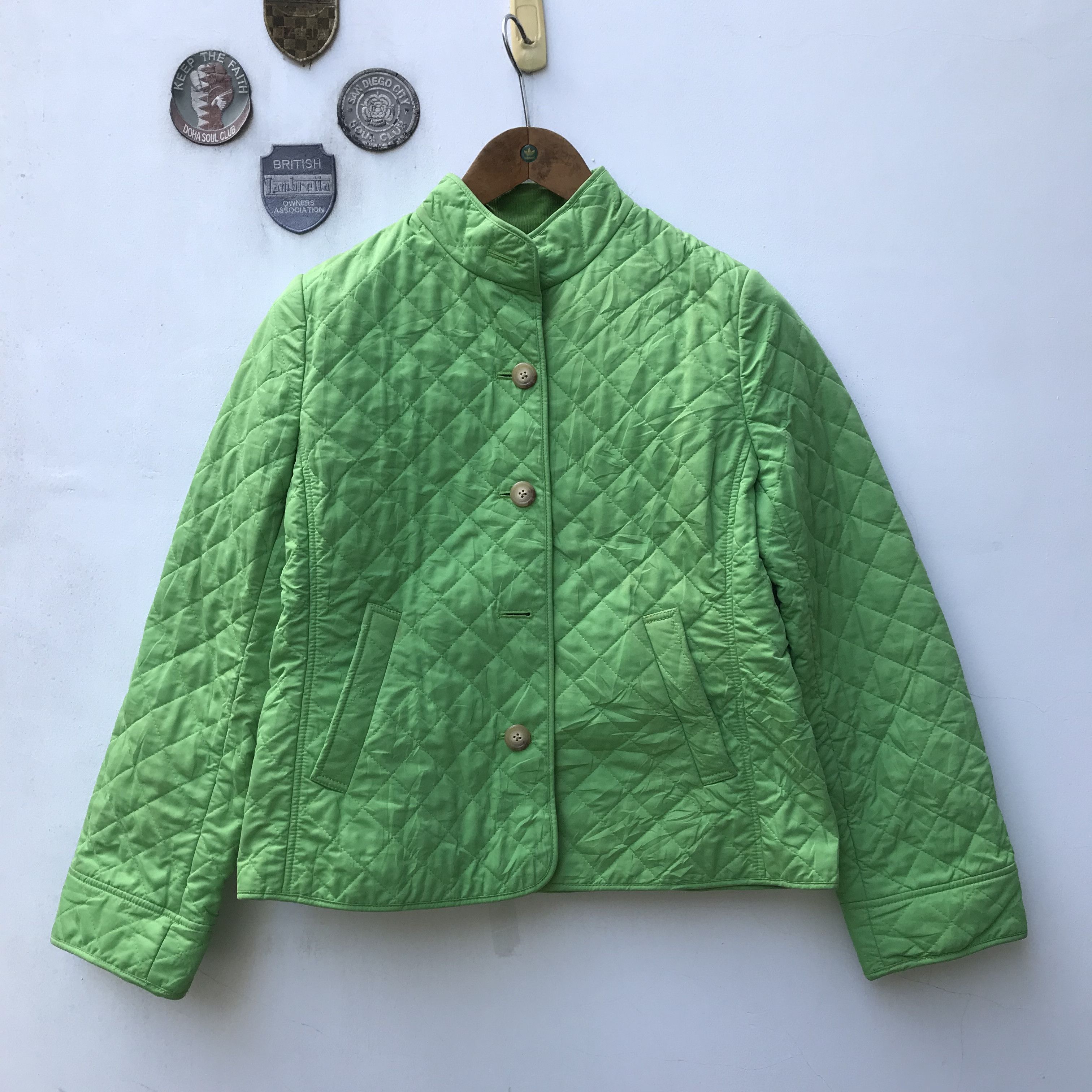 Polo Ralph Lauren Vintage Ralph Lauren Green waterproof Quilted Jacket Padded Size US M / EU 48-50 / 2 - 4 Thumbnail