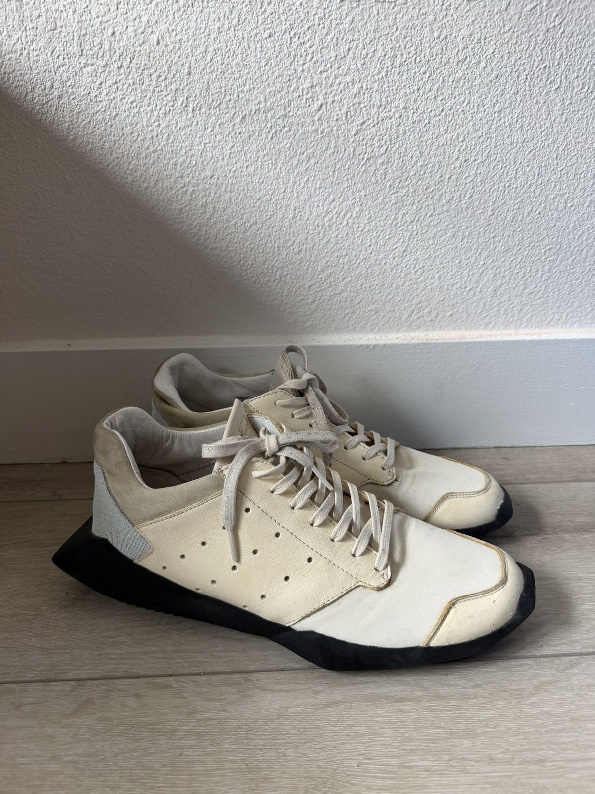 Adidas × Rick Owens SS14 Tech Runner Sneakers 9.5 Size US 9.5 / EU 42-43 - 1 Thumbnail
