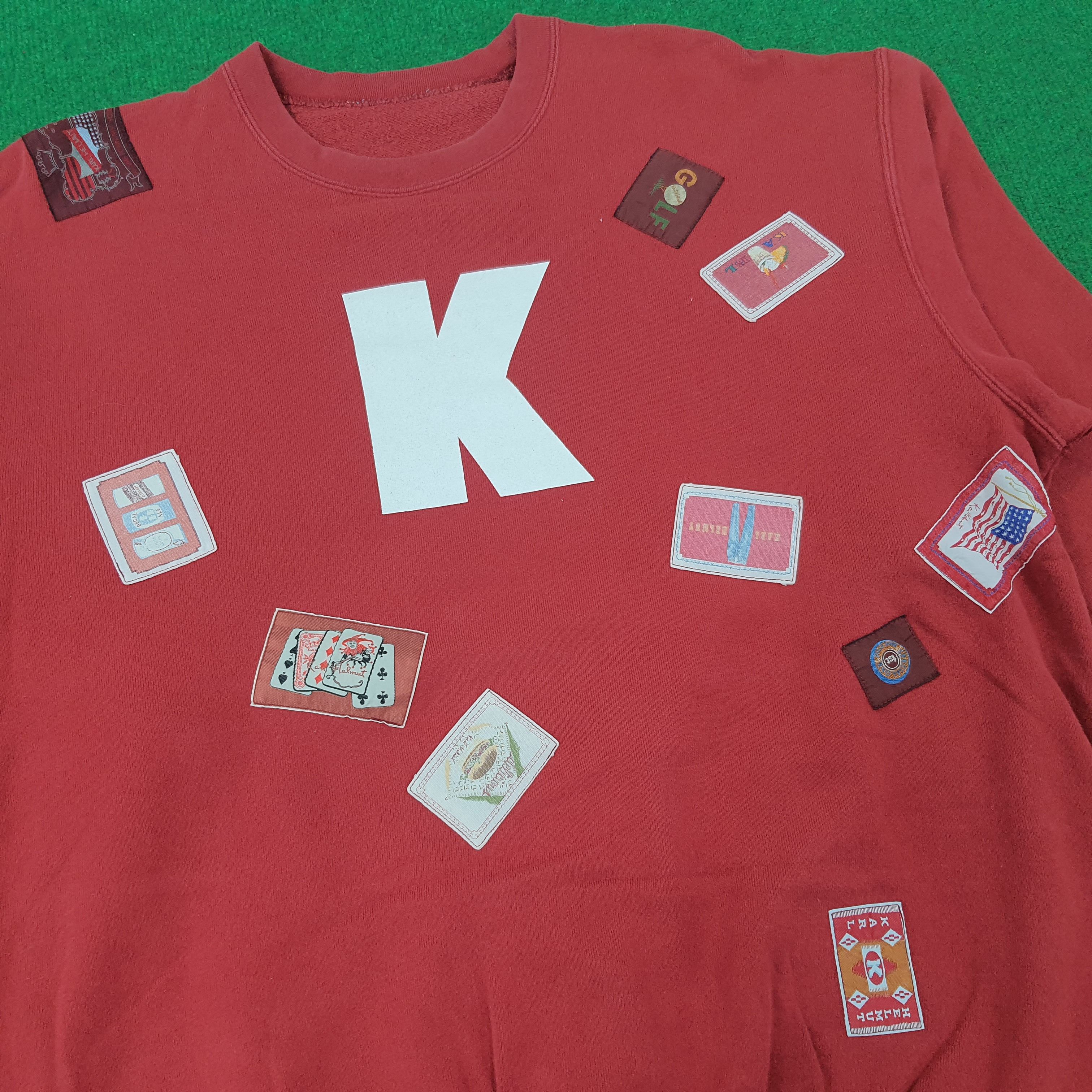 Japanese Brand × Karl Helmut × Vintage Vintage Karl Helmut Japanese Designer Sweatshirt C221N16 Size US L / EU 52-54 / 3 - 2 Thumbnail