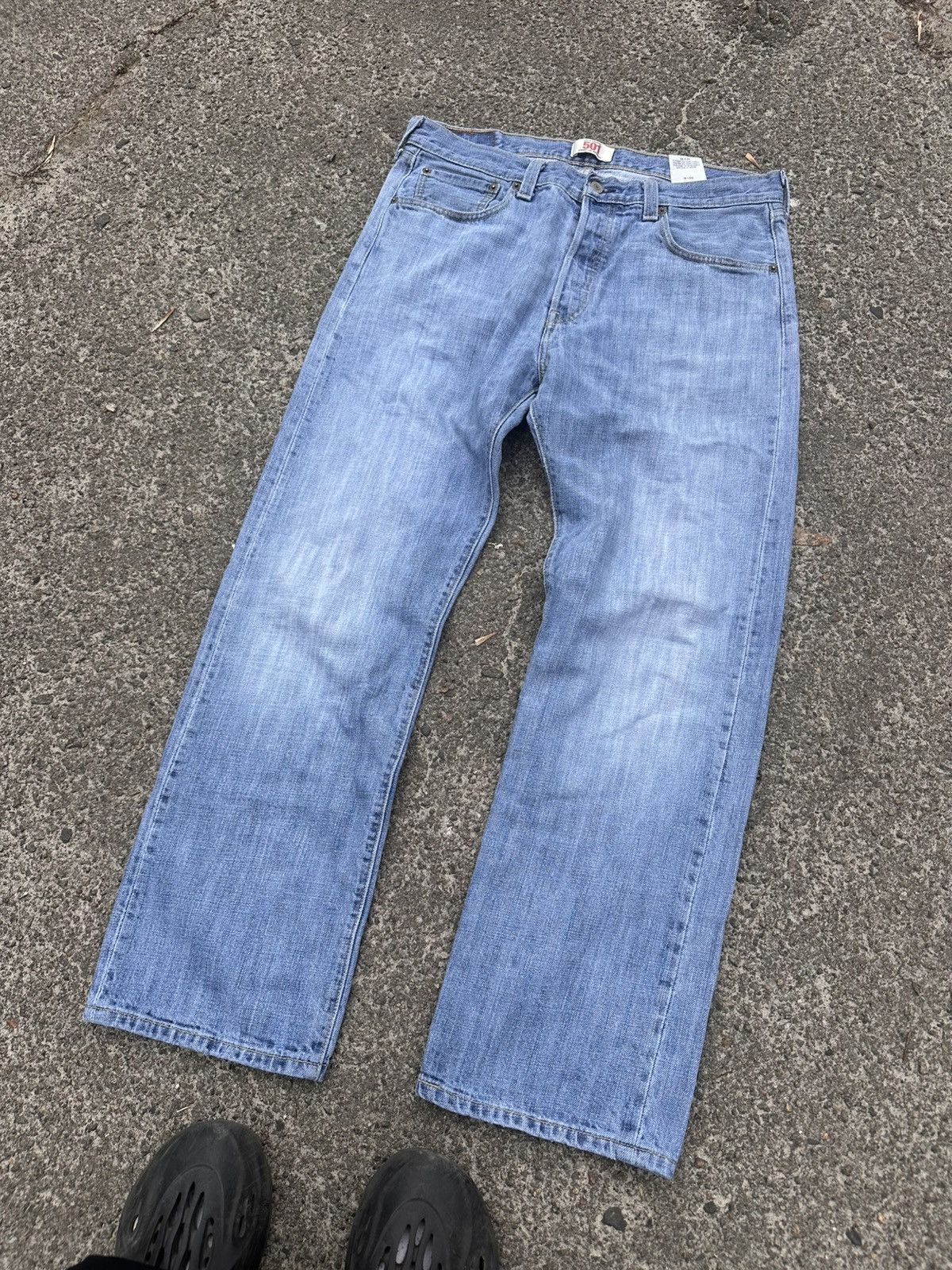 Levi's Levis 501 Vintage Light Baggy Jeans Size US 32 / EU 48 - 5 Thumbnail