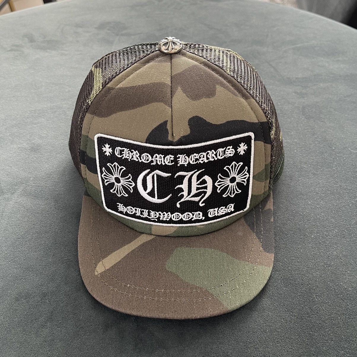 Chrome Hearts Chrome Hearts Kids Camo Hat Size ONE SIZE - 1 Thumbnail