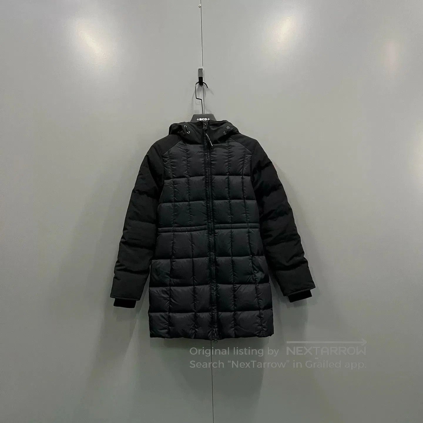 Canada Goose Canada Goose Black Quilted Hooded Down Jacket. Size XS / US 0-2 / IT 36-38 - 1 Thumbnail
