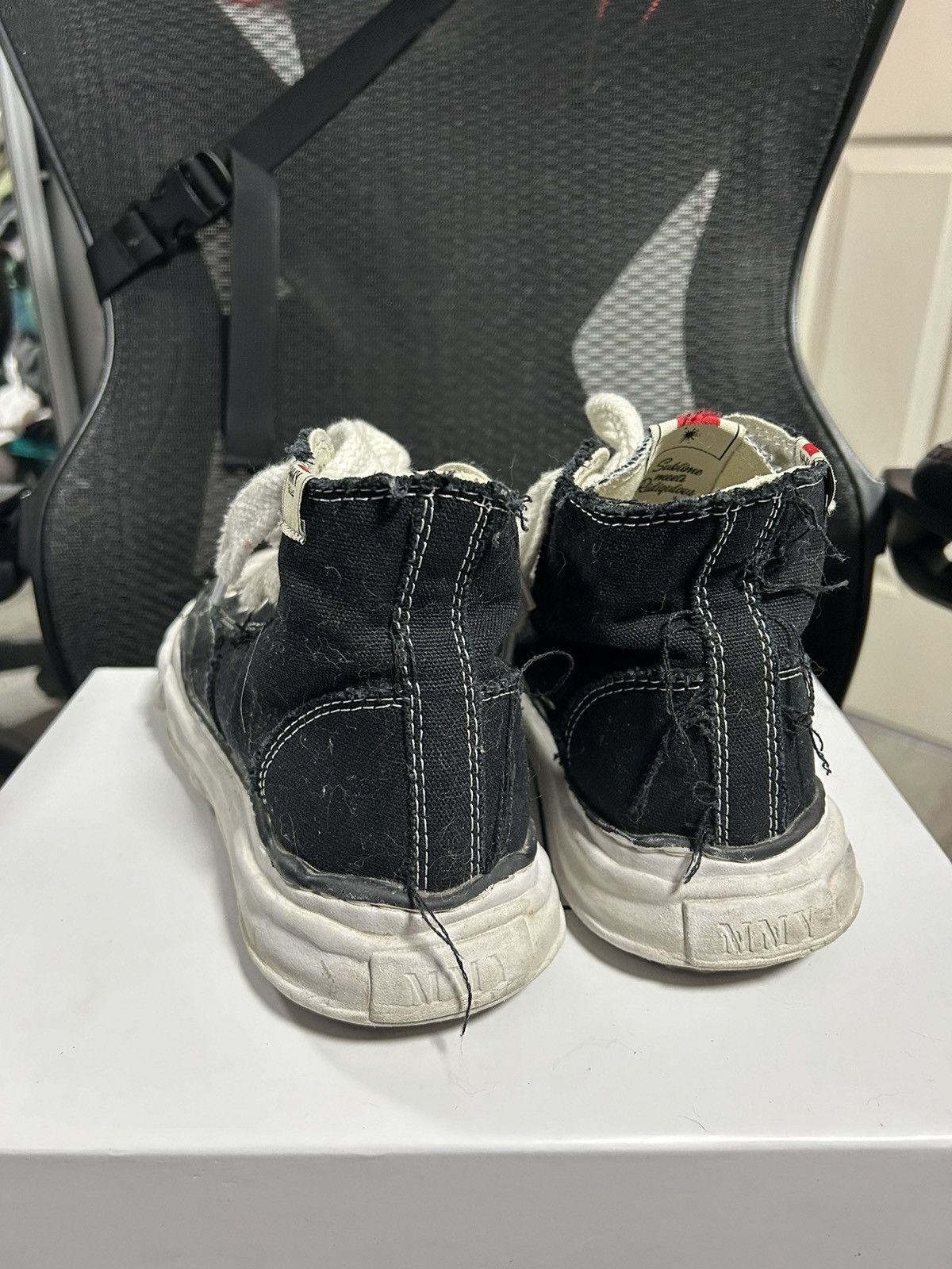 image of Maison Mihara Yasuhiro Peterson Shoes in Black, Men's (Size 8)