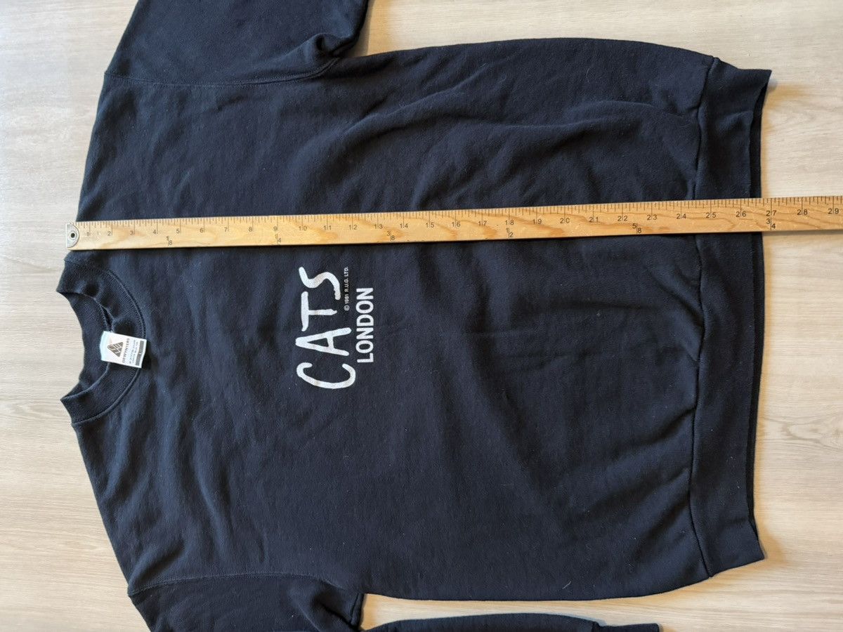 Vintage Vintage 80s CATS Musical Broadway Crewneck Double Sided XL Size US XL / EU 56 / 4 - 5 Thumbnail