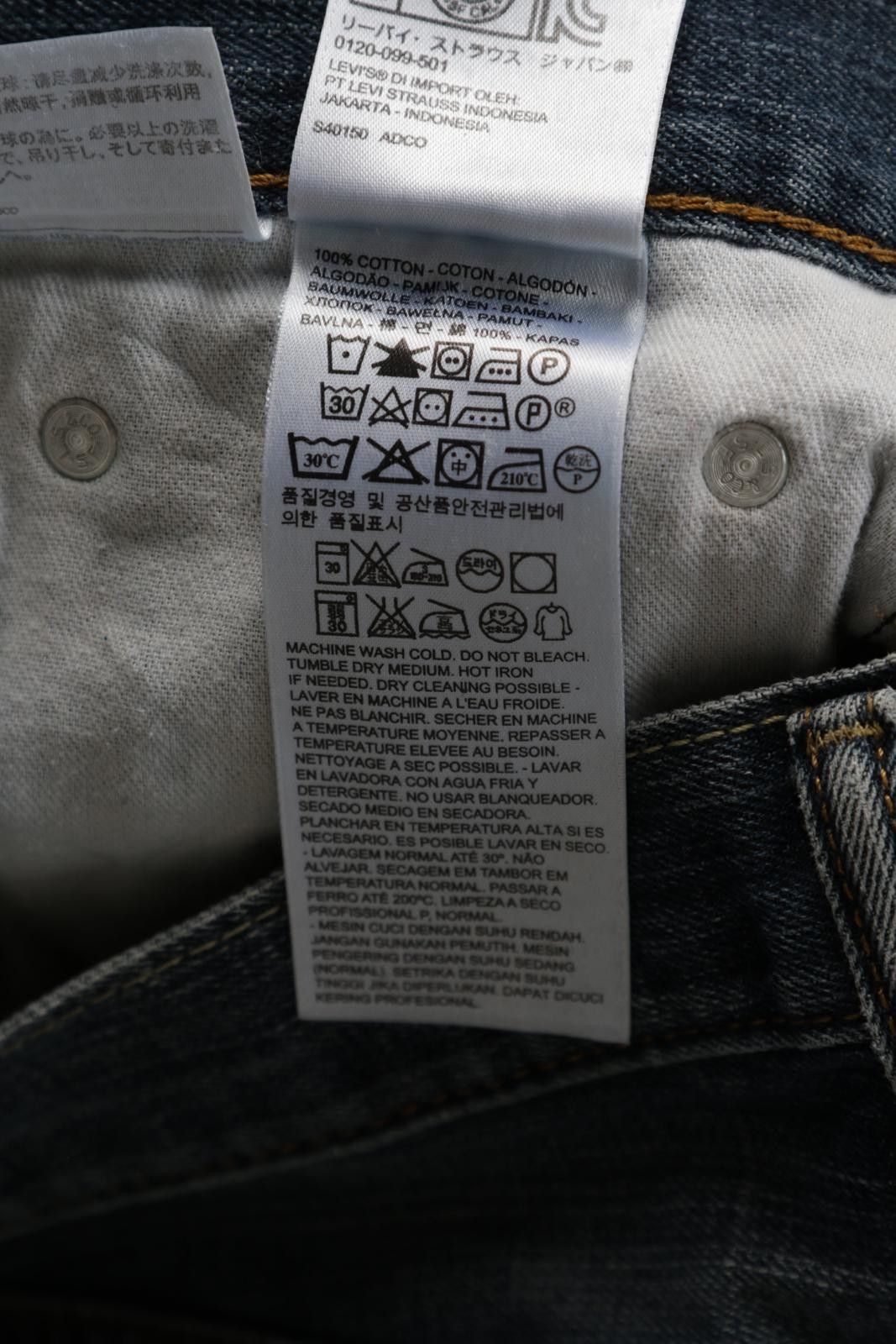 Levi's 00's Levi's 559 Distressed Hem Straight-Leg Jeans Size US 33 - 7 Thumbnail