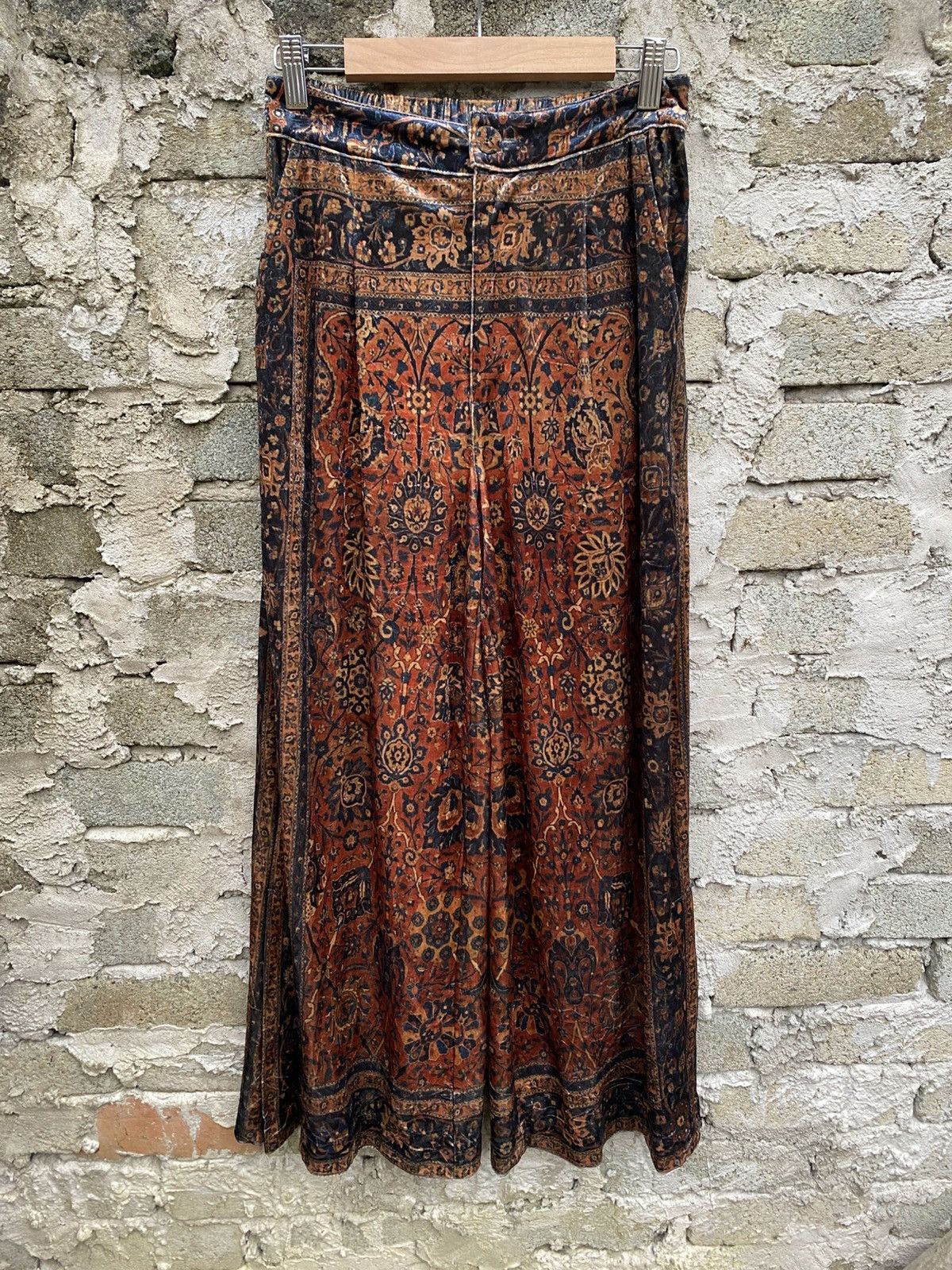 Japanese Brand × Le Grande Bleu (L.G.B.) GOA Abstract Wide Leg Flare Pant Size 30" / US 8 / IT 44 - 9 Thumbnail