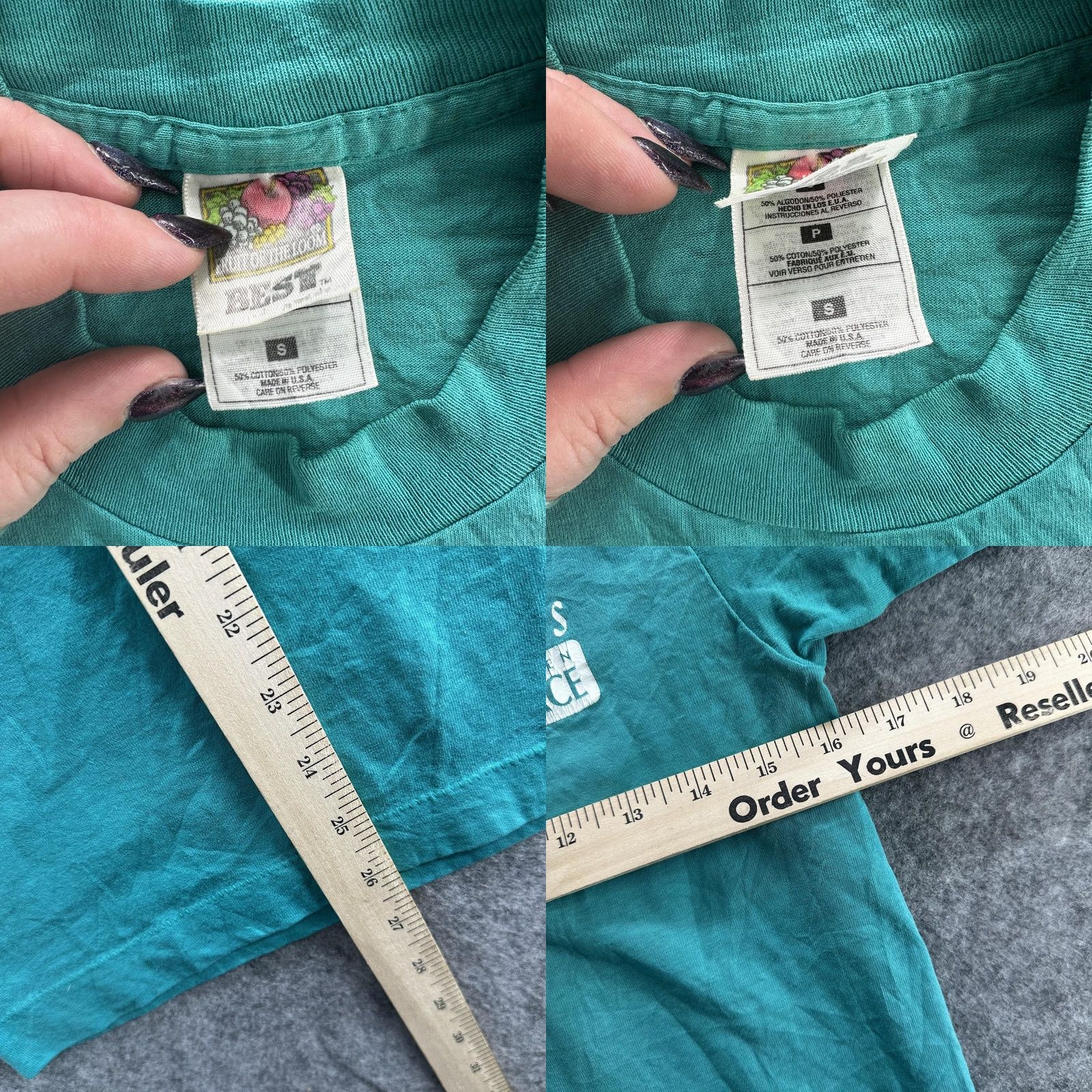 Fruit Of The Loom VINTAGE Marshalls Showplace Shirt Mens Small Fruit of the Loom Promo 90s Tee Size US S / EU 44-46 / 1 - 8 Thumbnail