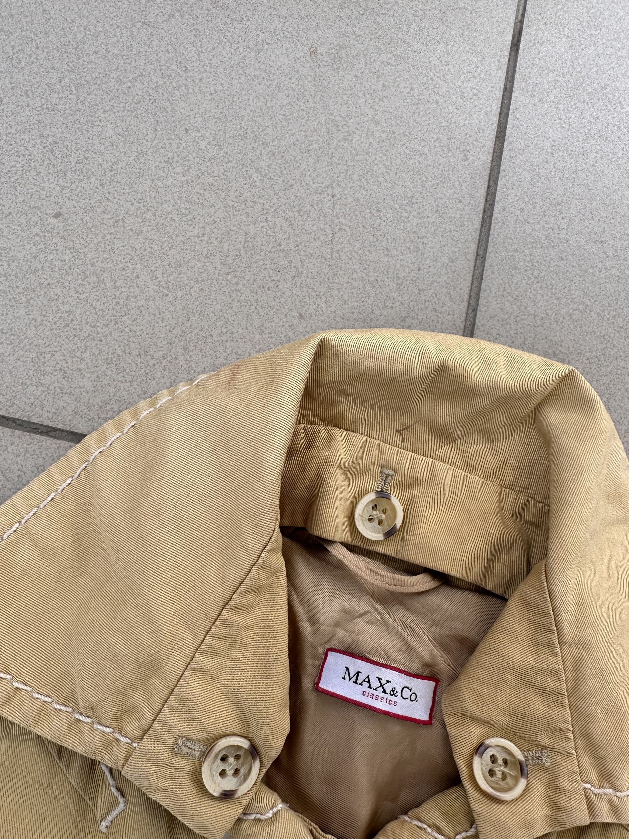 MAX&Co. × Max Mara Max Mara & Co women trench coat Size M / US 6-8 / IT 42-44 - 7 Thumbnail