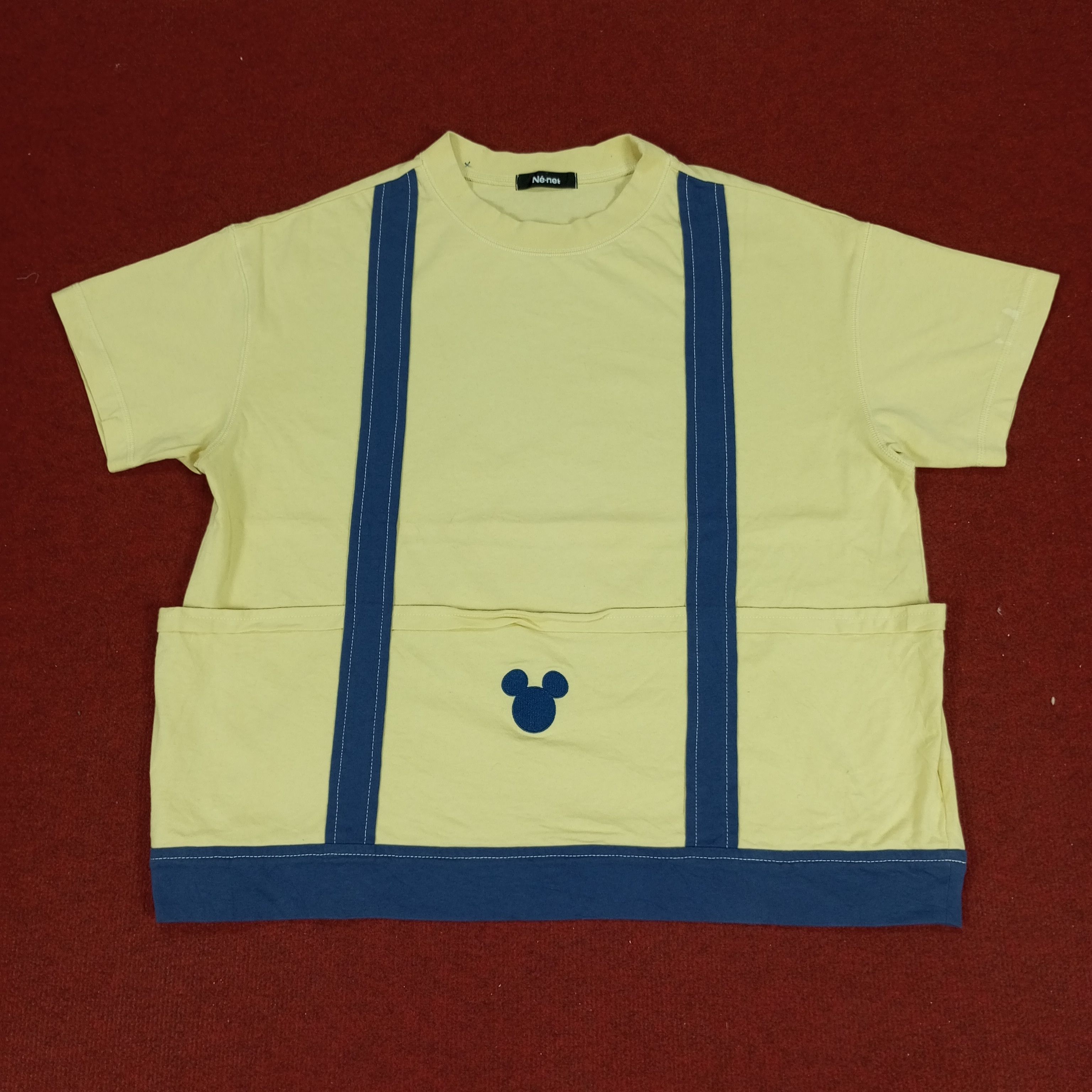 Mickey Mouse × Ne-Net × Vintage Ne Net X Mickey Mouse Designer Brand Tshirt Issey Miyake Size US XL / EU 56 / 4 - 1 Thumbnail