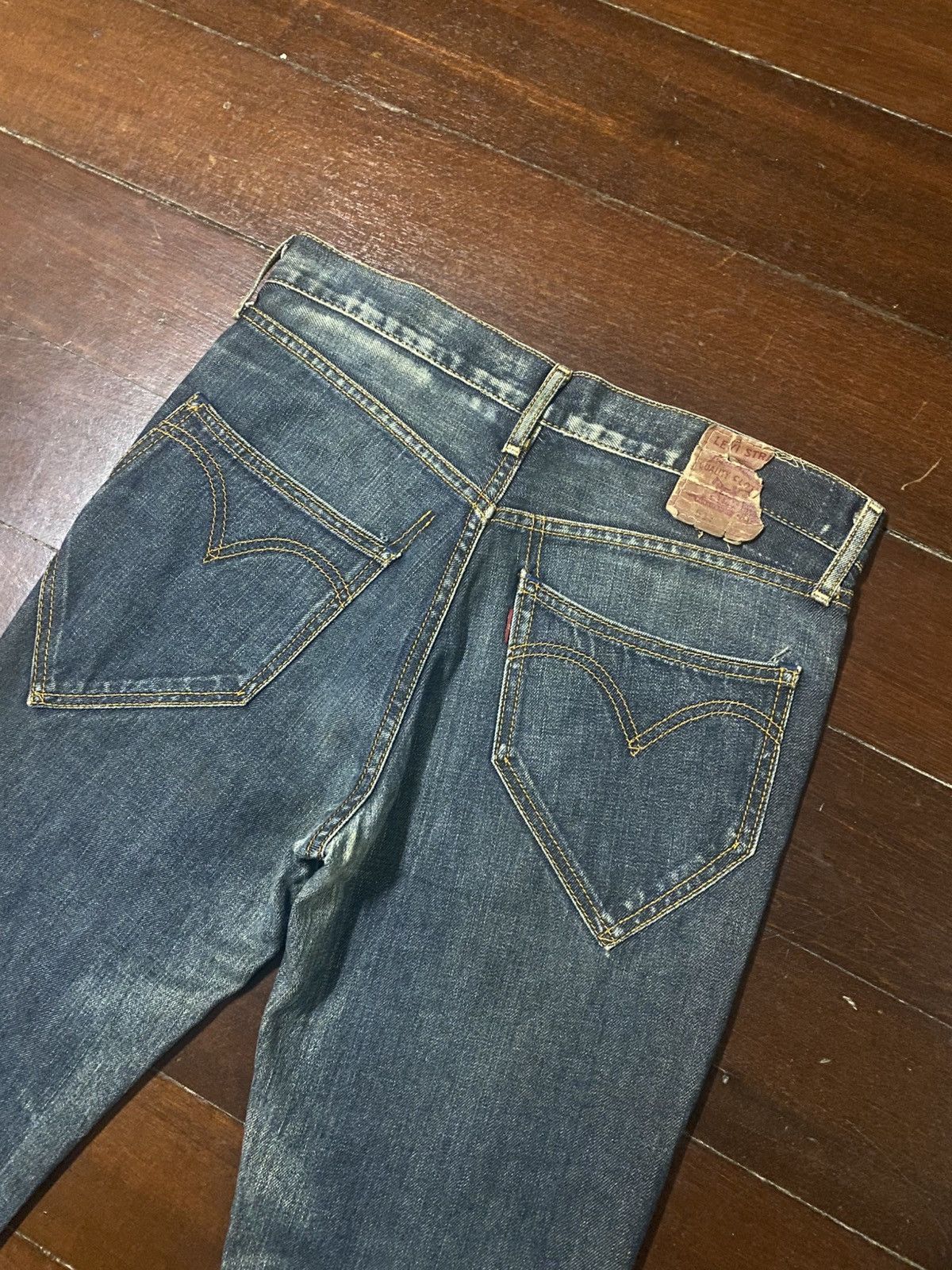 If Six Was Nine Y2K Flare Jeans Levis 517 Japan Denim Bootcut mud wash Size US 32 / EU 48 - 15 Thumbnail